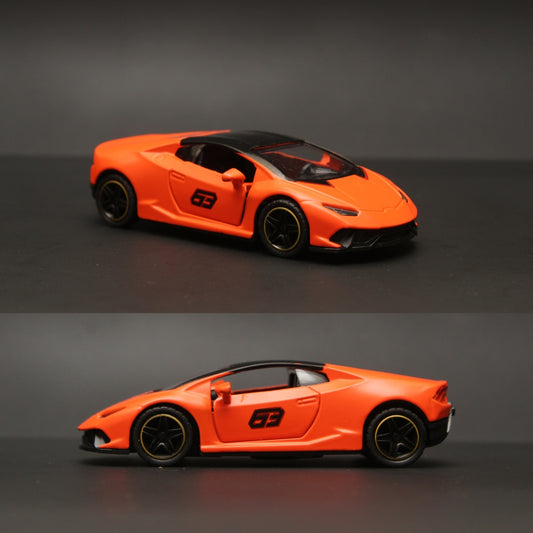1:43 Lamborghini Metal Body Orange/B -  Kunju Vandi  