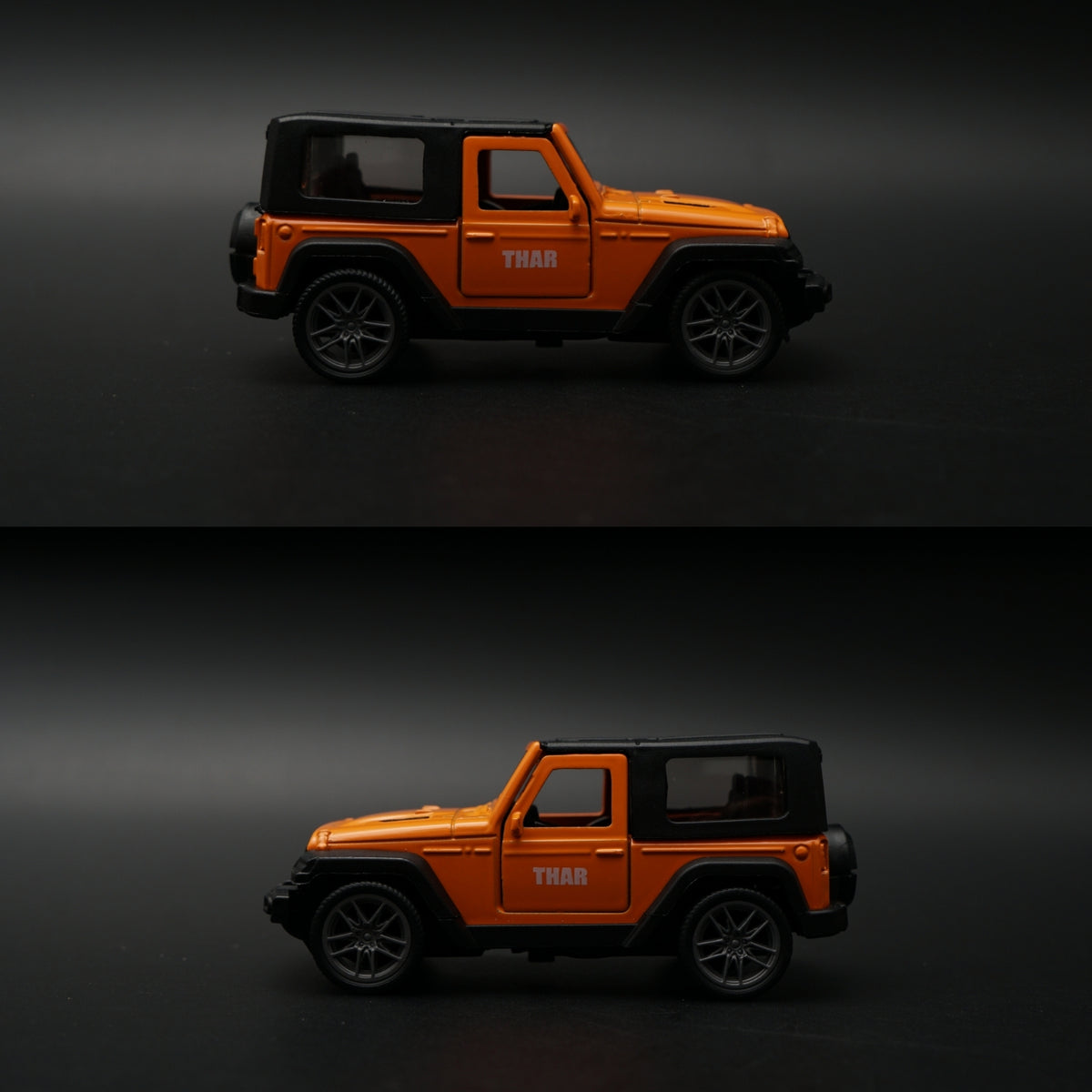 1:43 Mahindra Thar Diecast — Bold Orange | India's Iconic Off-Roader -  Kunju Vandi