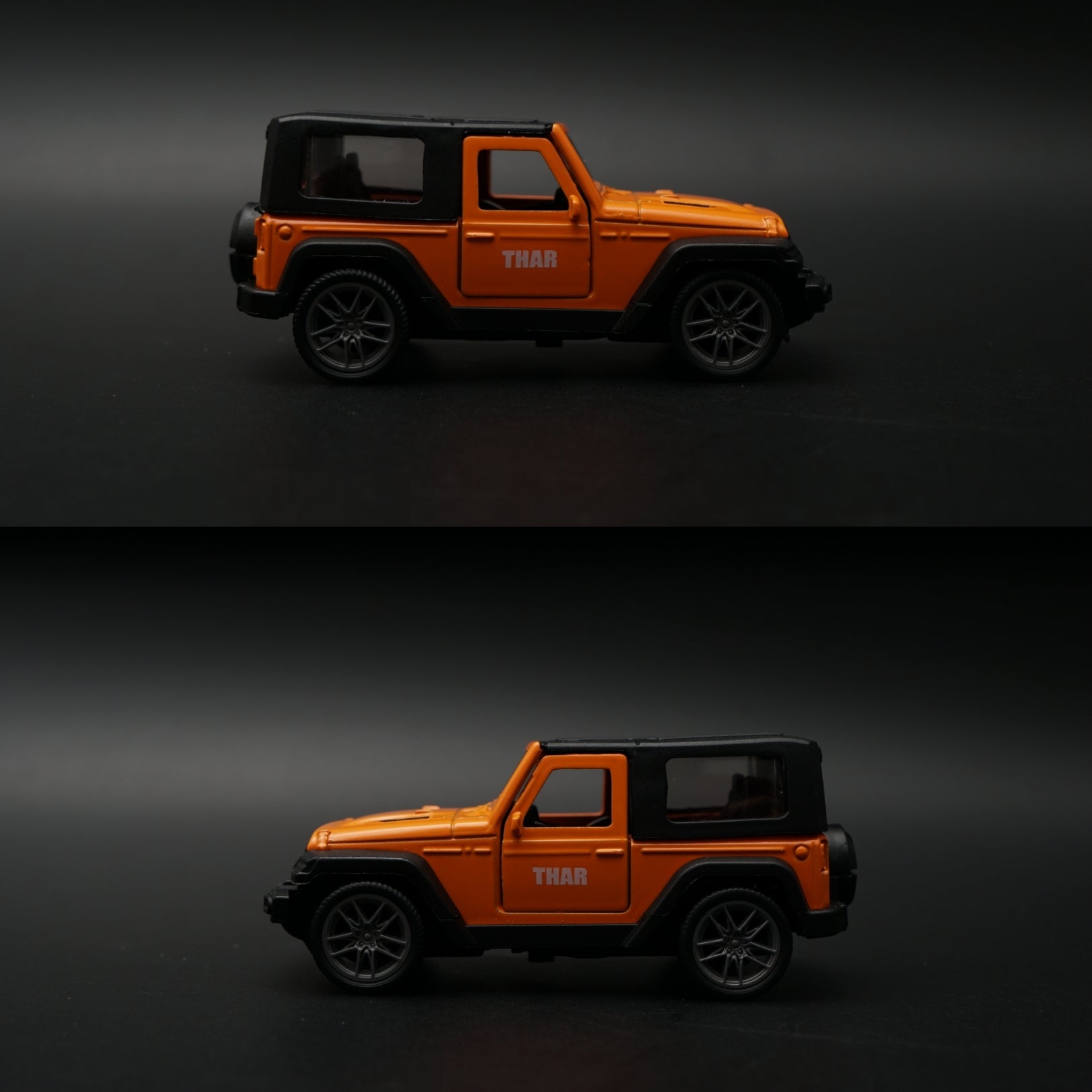 1:43 Mahindra Thar Diecast — Bold Orange | India's Iconic Off-Roader -  Kunju Vandi
