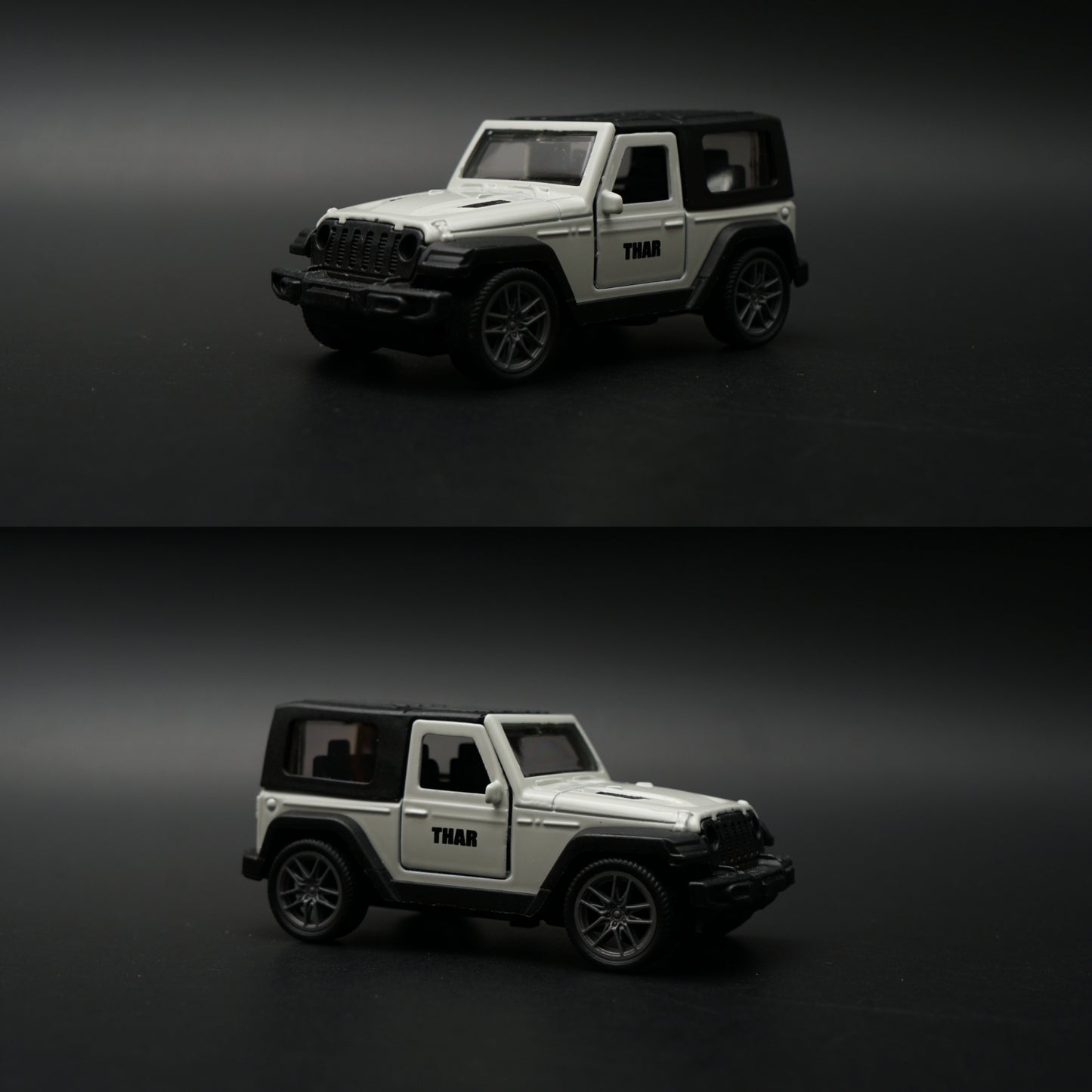 1:43 Mahindra Thar Diecast — Classic White | India's Iconic Off-Roader -  Kunju Vandi