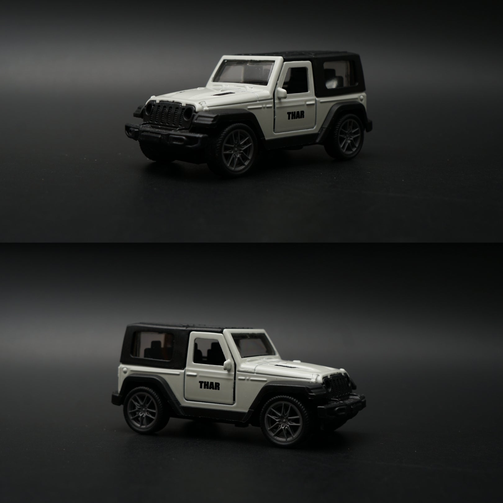 1:43 Mahindra Thar Diecast — Classic White | India's Iconic Off-Roader -  Kunju Vandi