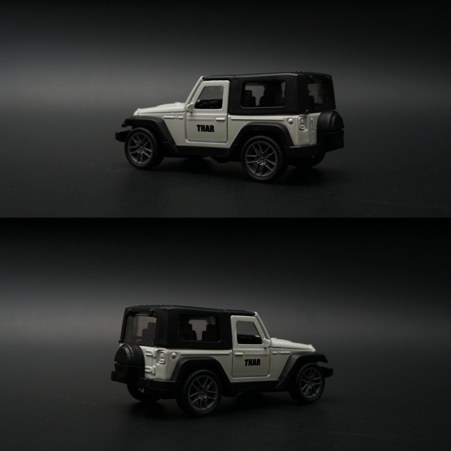 1:43 Mahindra Thar Diecast — Classic White | India's Iconic Off-Roader -  Kunju Vandi