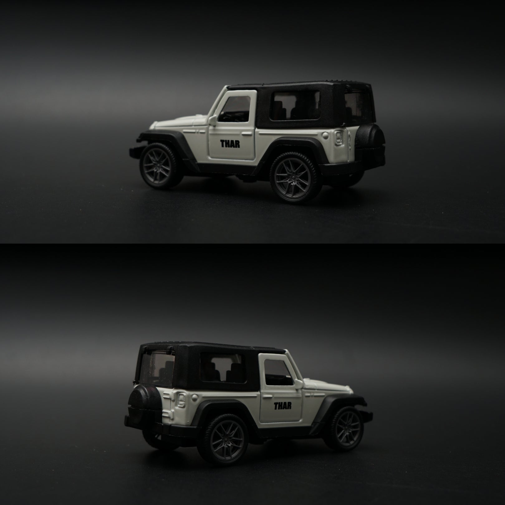 1:43 Mahindra Thar Diecast — Classic White | India's Iconic Off-Roader -  Kunju Vandi