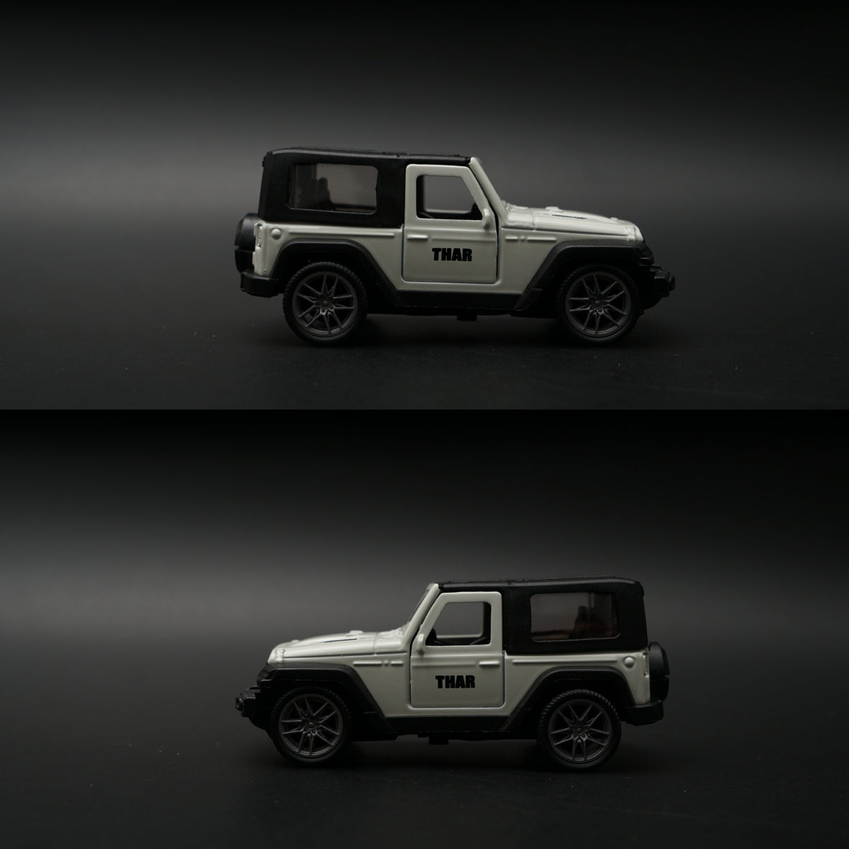1:43 Mahindra Thar Diecast — Classic White | India's Iconic Off-Roader -  Kunju Vandi