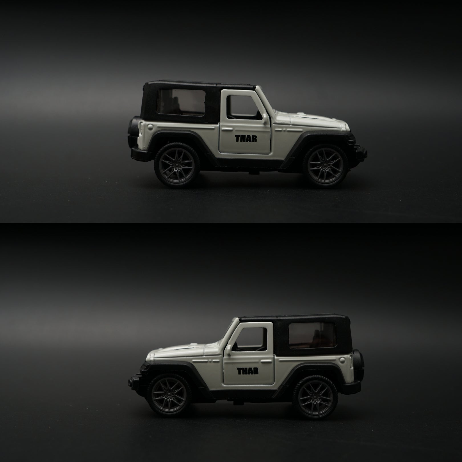 1:43 Mahindra Thar Diecast — Classic White | India's Iconic Off-Roader -  Kunju Vandi