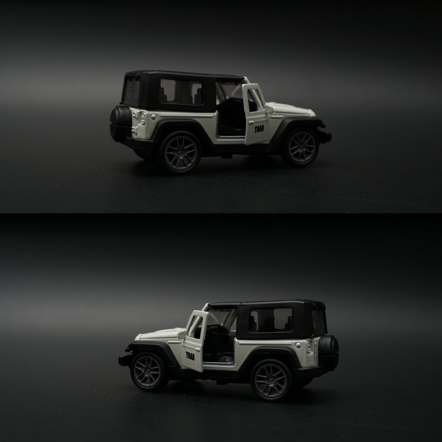1:43 Mahindra Thar Diecast — Classic White | India's Iconic Off-Roader -  Kunju Vandi