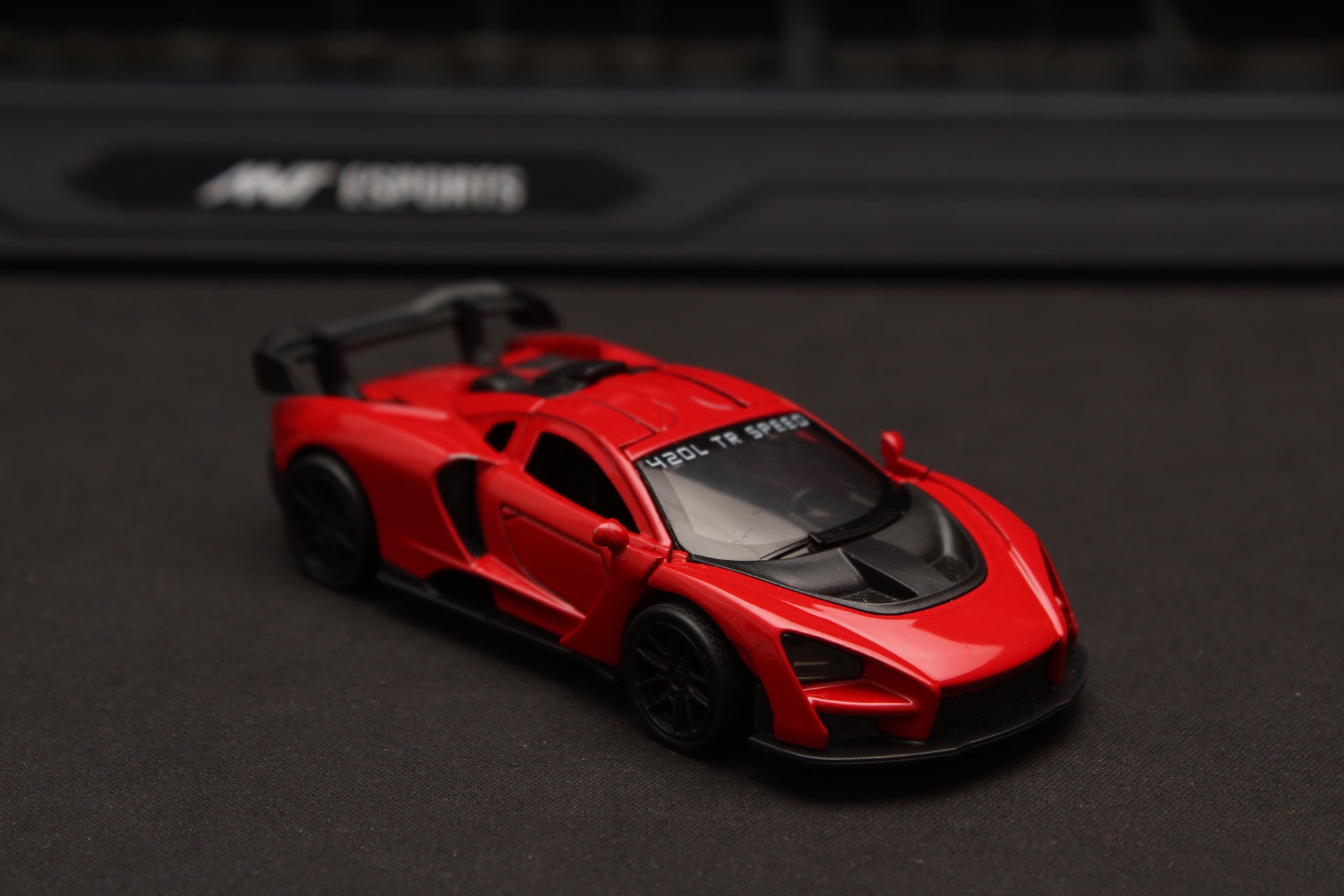 1:43 McLaren Sena Red Diecast -  Kunju Vandi  