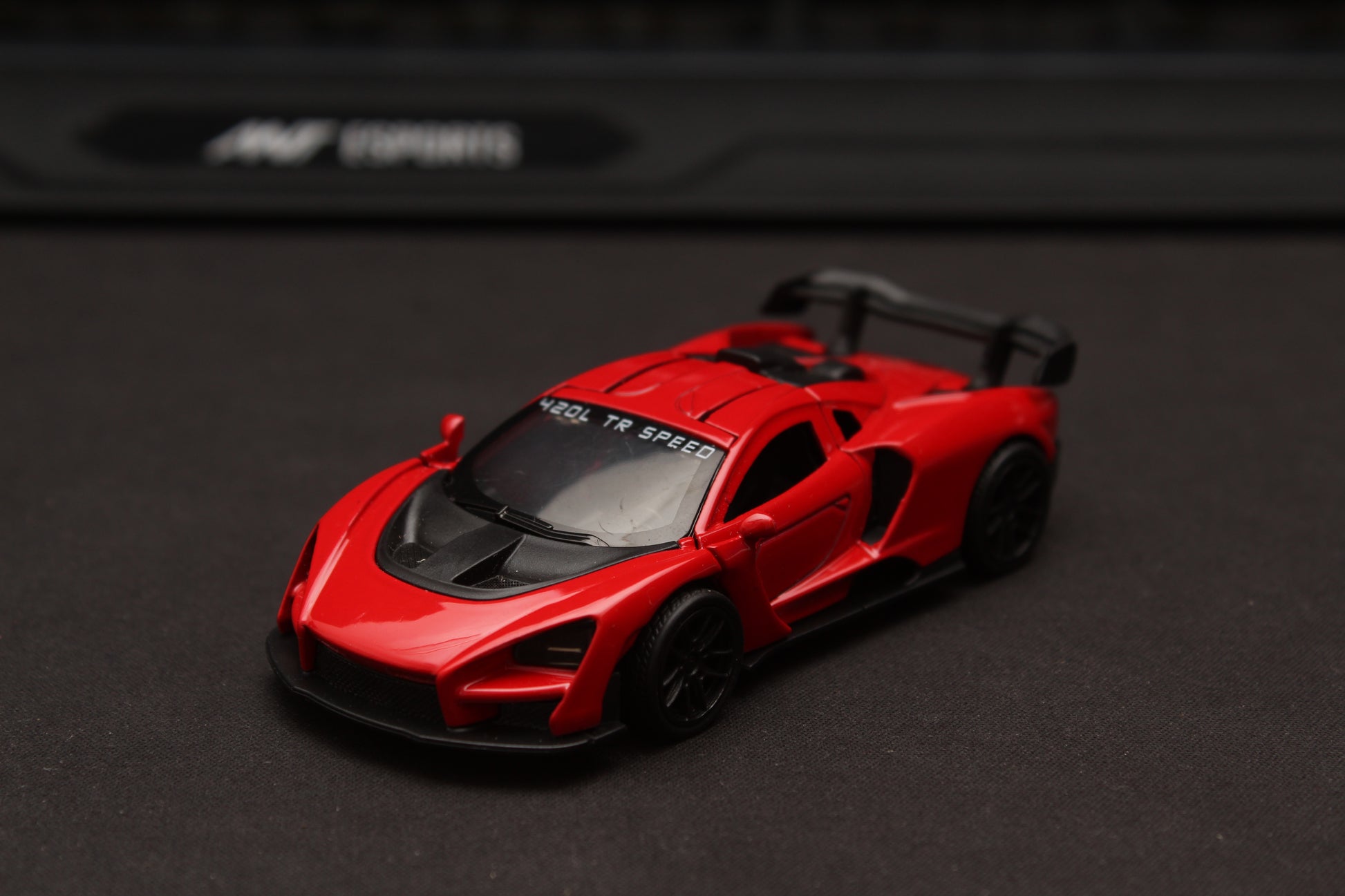 1:43 McLaren Sena Red Diecast -  Kunju Vandi  
