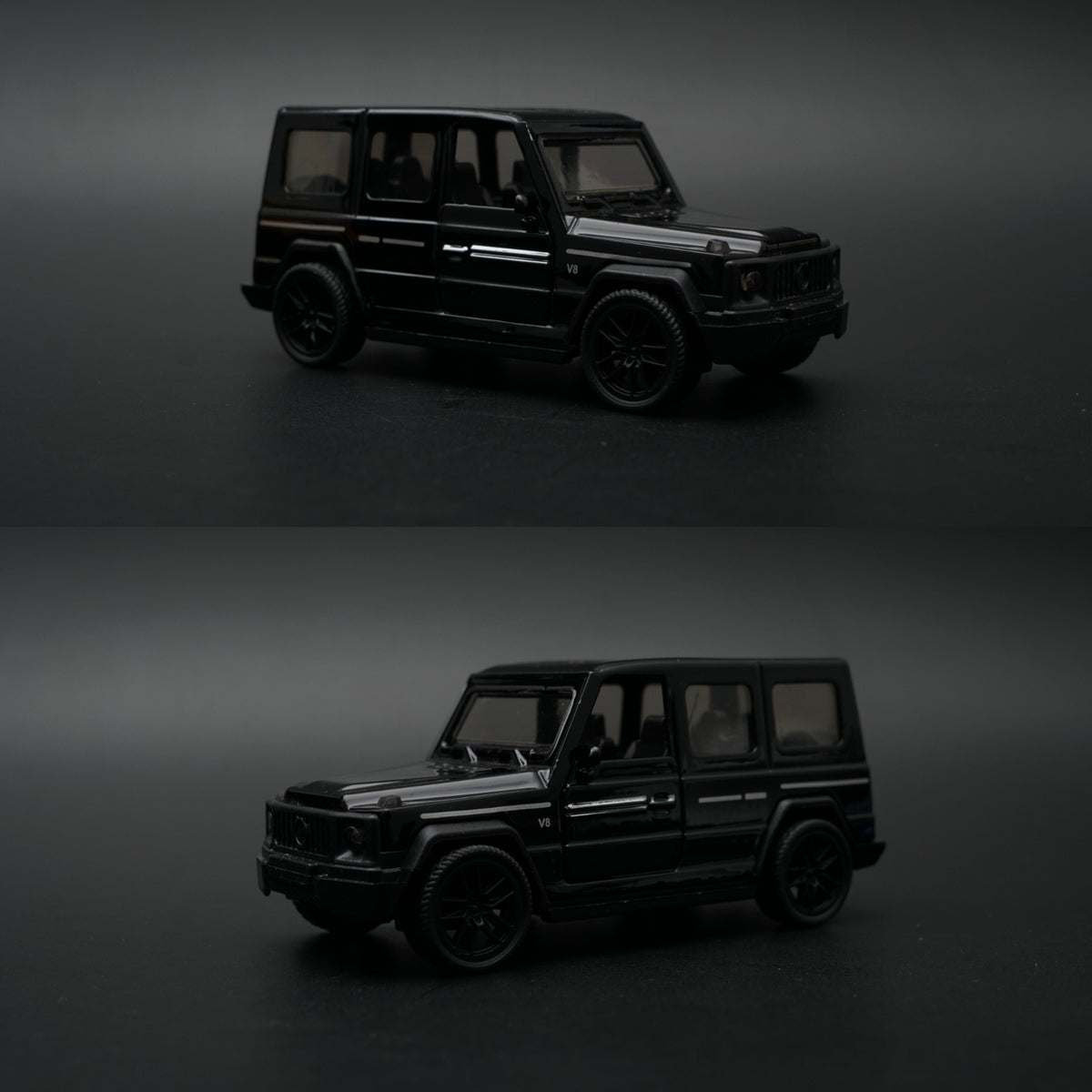 1:43 Mercedes-AMG G63 Diecast — Full Black | G-Wagon Collector's Model -  Kunju Vandi  