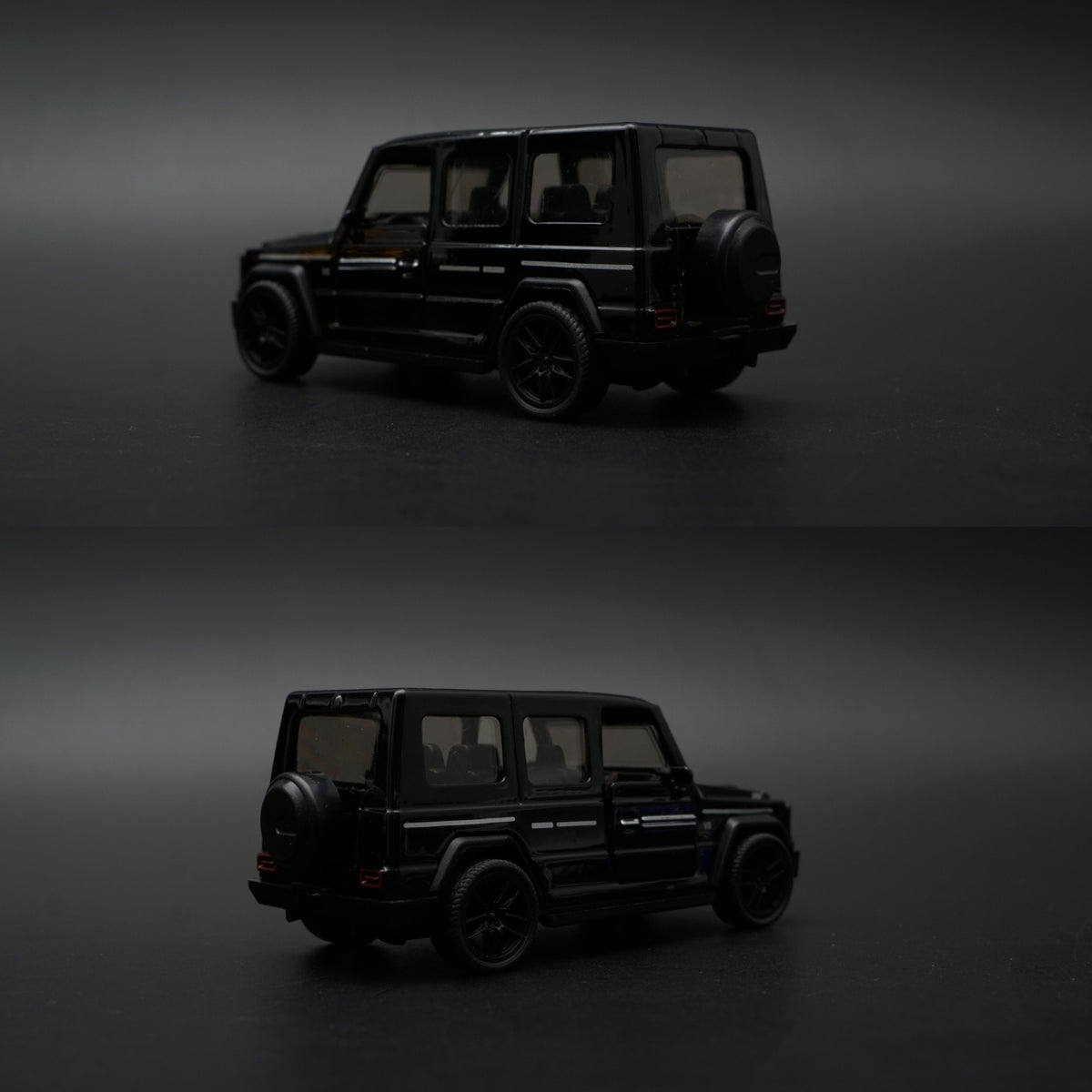 1:43 Mercedes-AMG G63 Diecast — Full Black | G-Wagon Collector's Model -  Kunju Vandi  