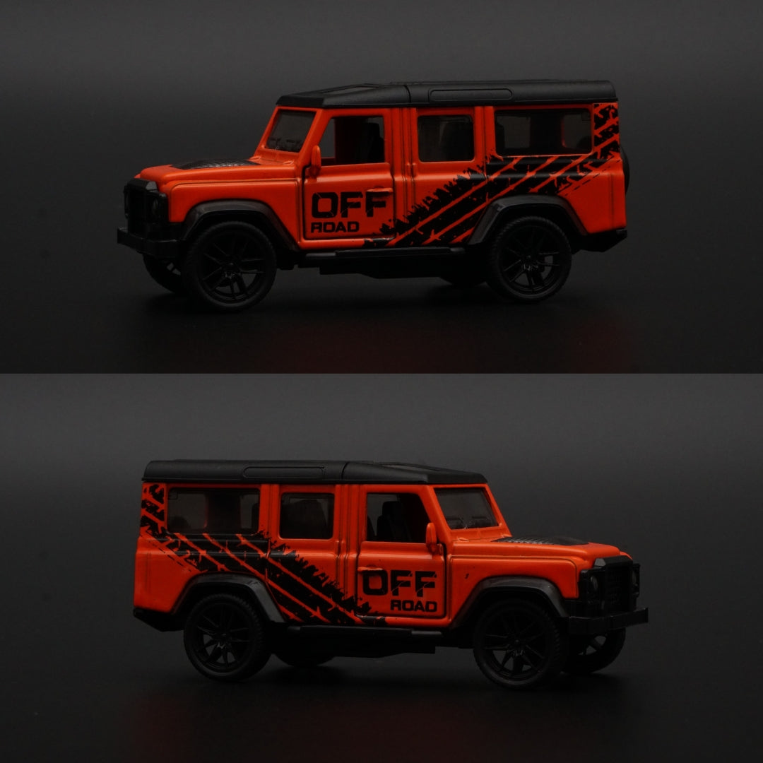 1:43 Old Defender Diecast Orange -  Kunju Vandi  
