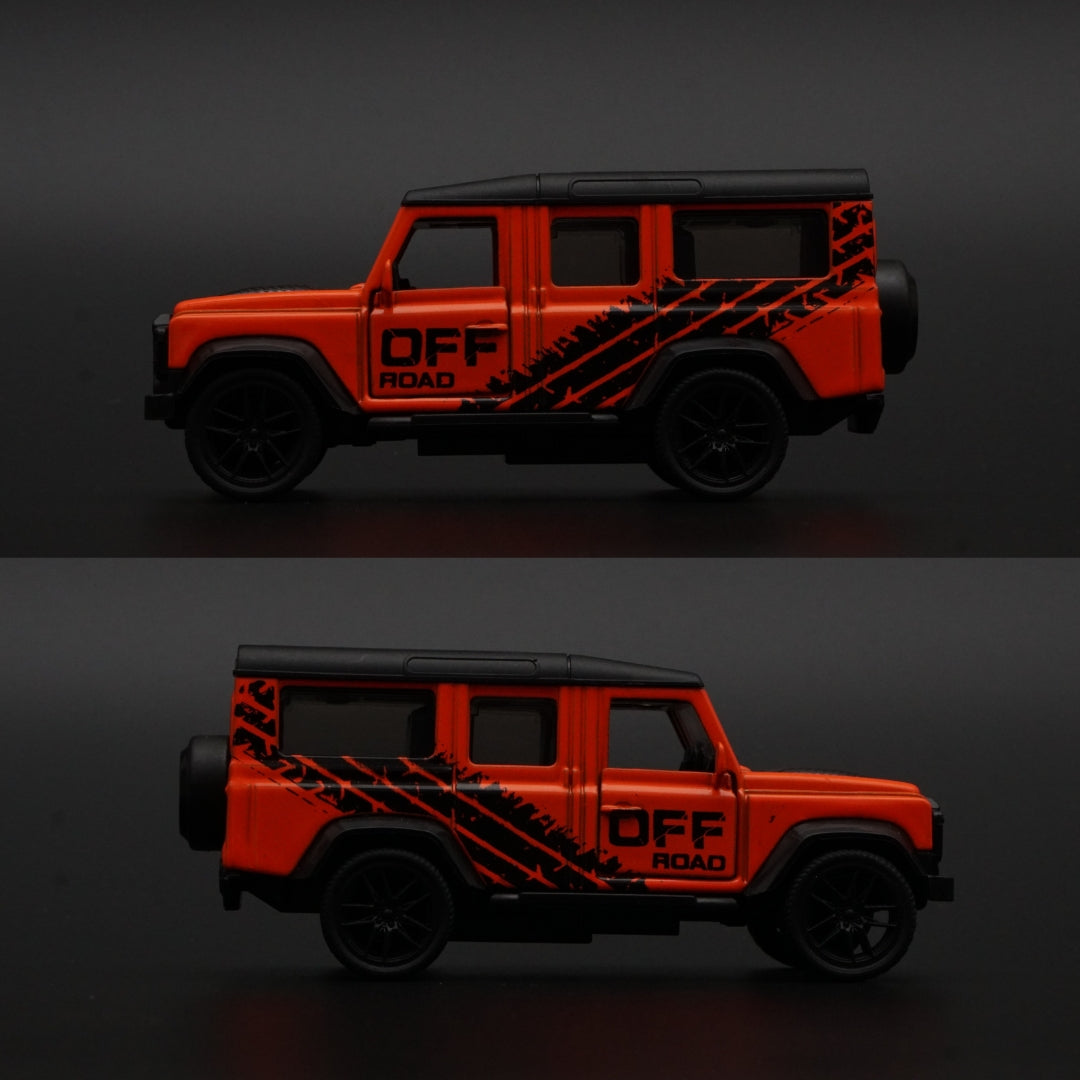 1:43 Old Defender Diecast Orange -  Kunju Vandi  