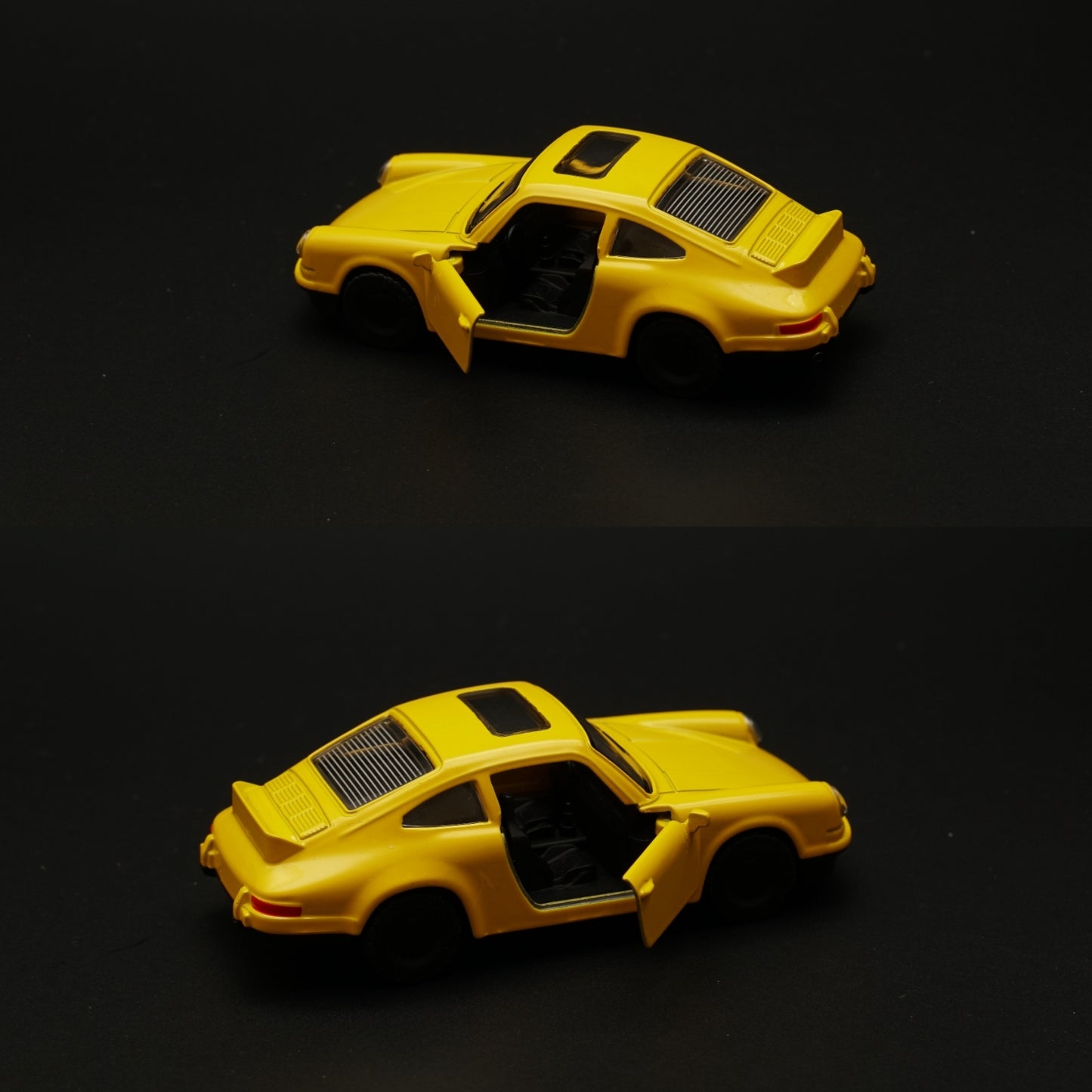 1:43 Porsche 911 (classic) Metal Body Yellow Diecast -  Kunju Vandi  