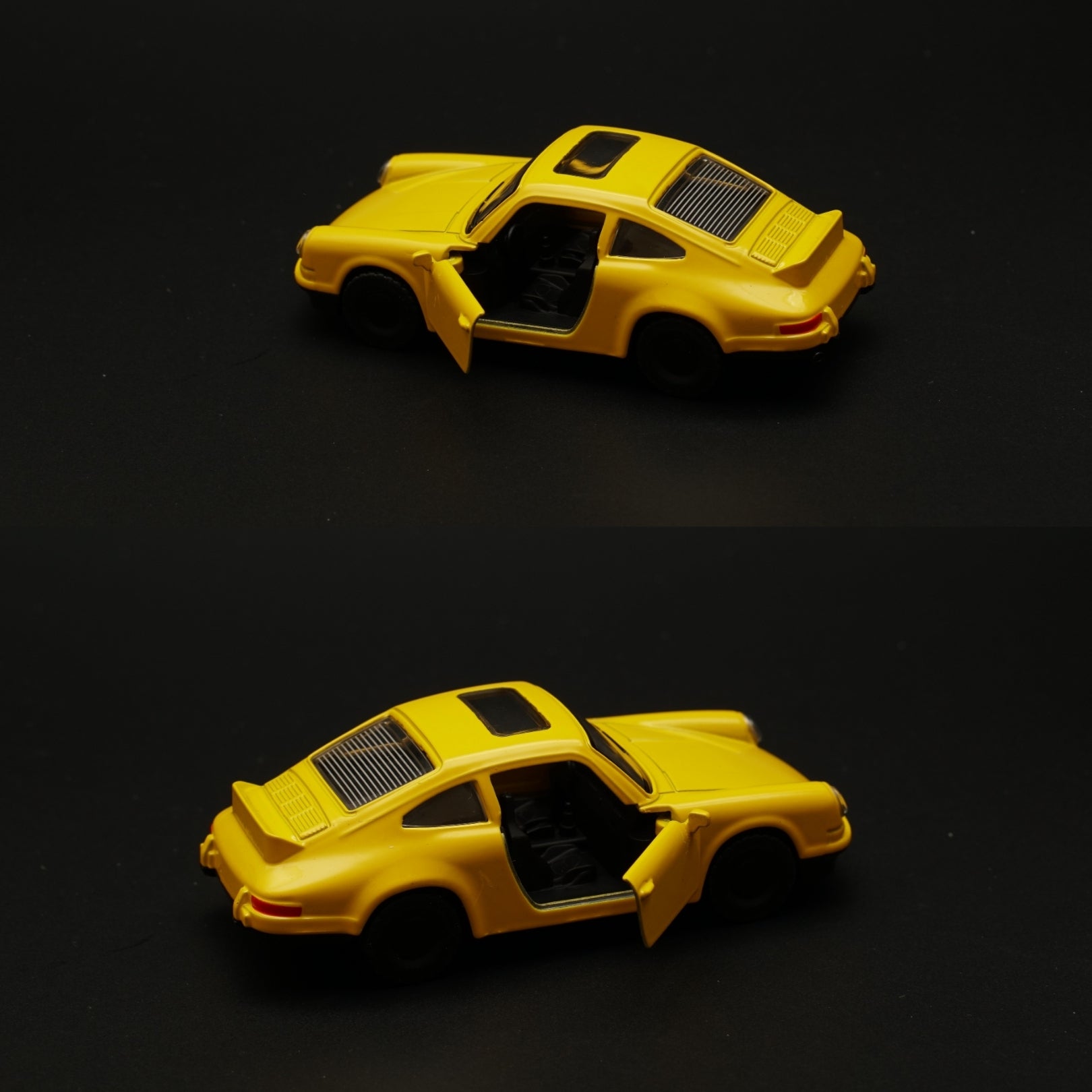 1:43 Porsche 911 (classic) Metal Body Yellow Diecast -  Kunju Vandi  