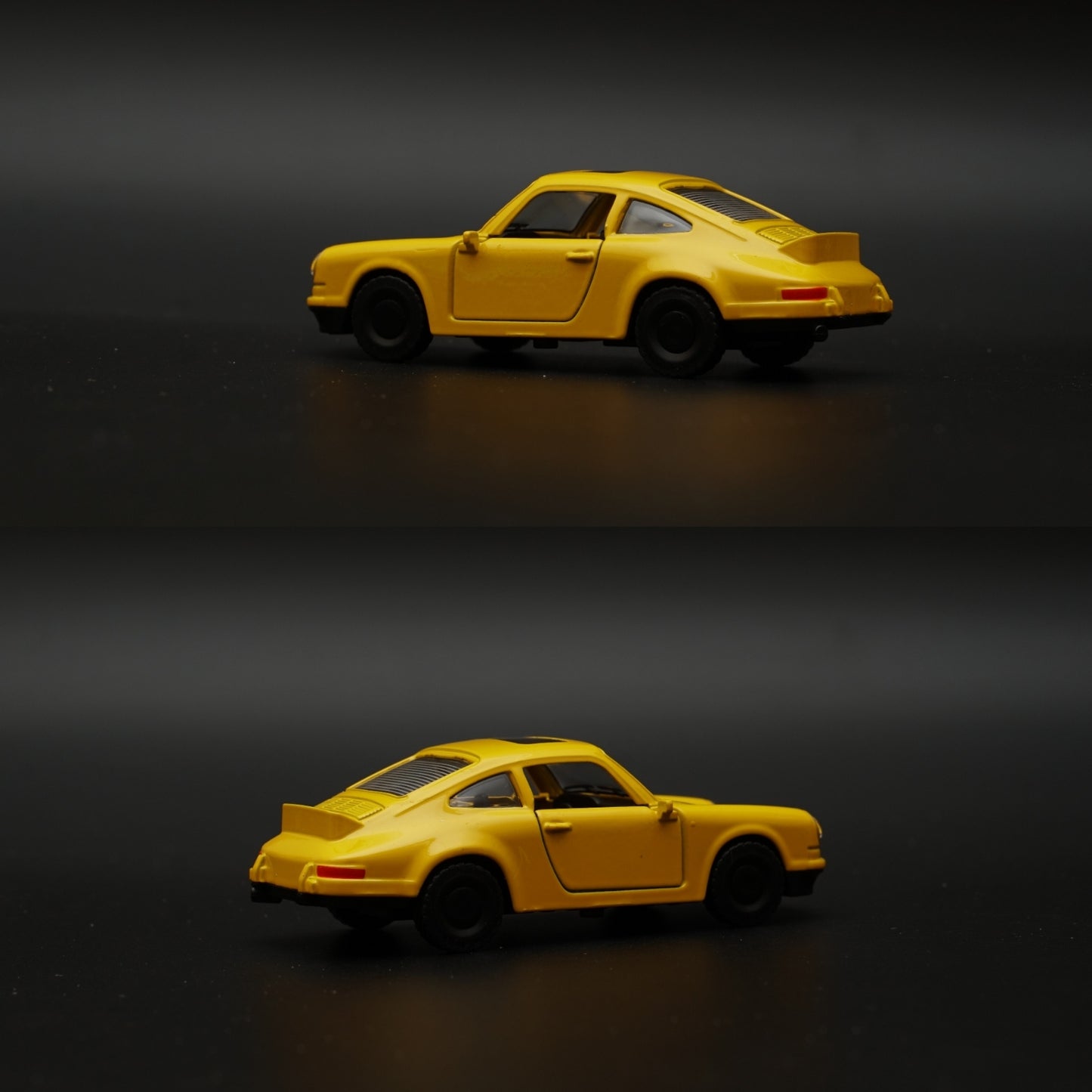 1:43 Porsche 911 (classic) Metal Body Yellow Diecast -  Kunju Vandi  