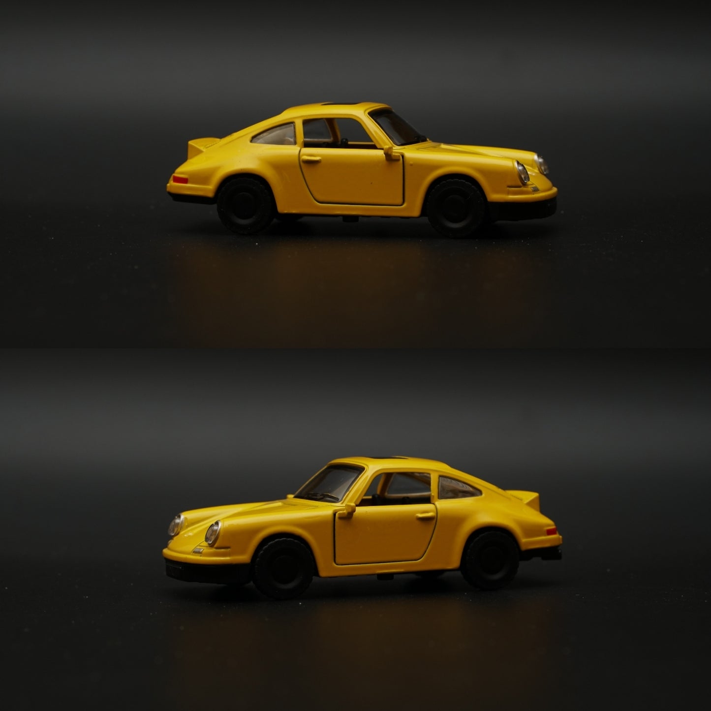1:43 Porsche 911 (classic) Metal Body Yellow Diecast -  Kunju Vandi  