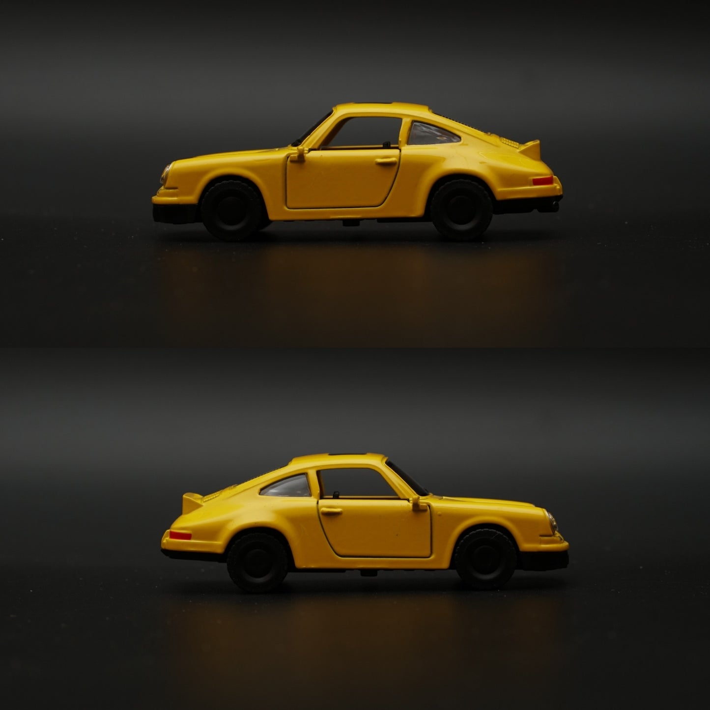 1:43 Porsche 911 (classic) Metal Body Yellow Diecast -  Kunju Vandi  