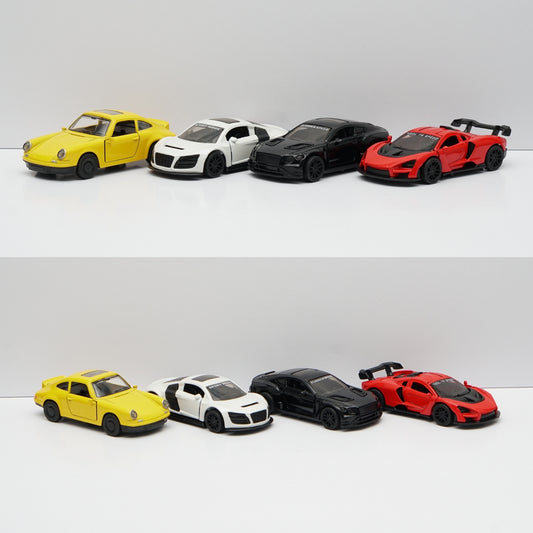1:43 Porsche , Audi , Bentley, McLaren Diecast Combo -  Kunju Vandi  