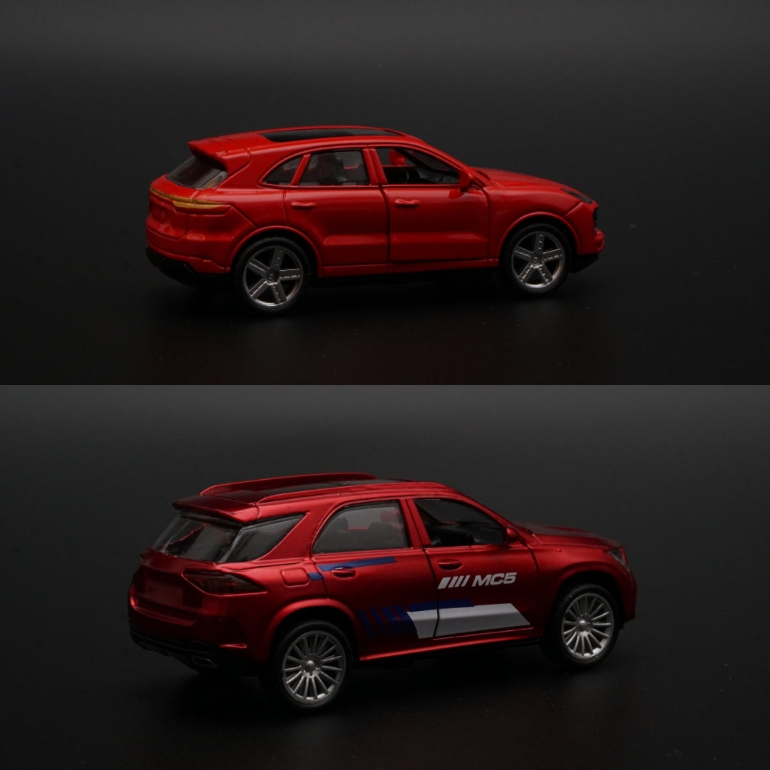 1:43 Porsche , Benz Diecast Combo -  Kunju Vandi  
