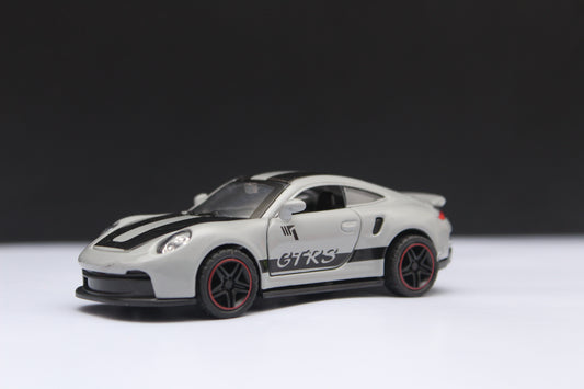 1:43 Porsche Grey Strips -  Kunju Vandi  