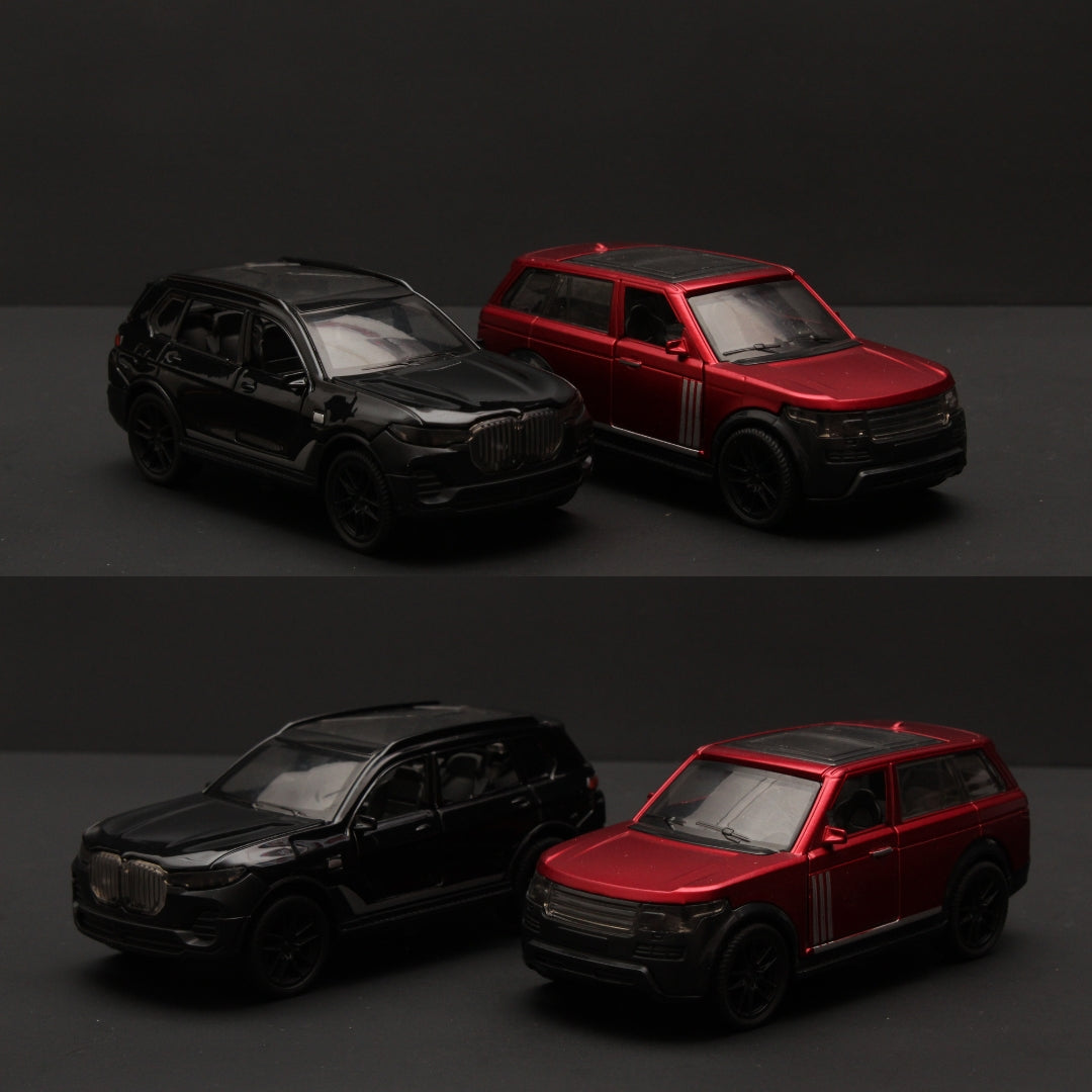 1:43 Range Rover , BMW Diecast Combo -  Kunju Vandi  