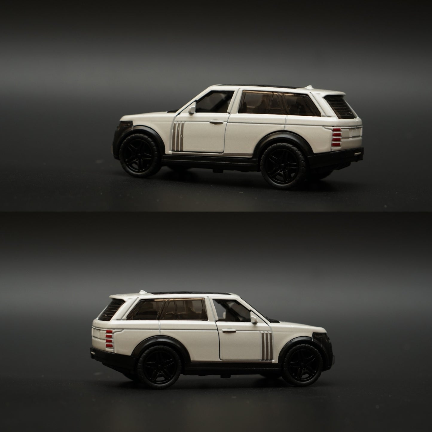 1:43 Range Rover Diecast (White) -  Kunju Vandi  