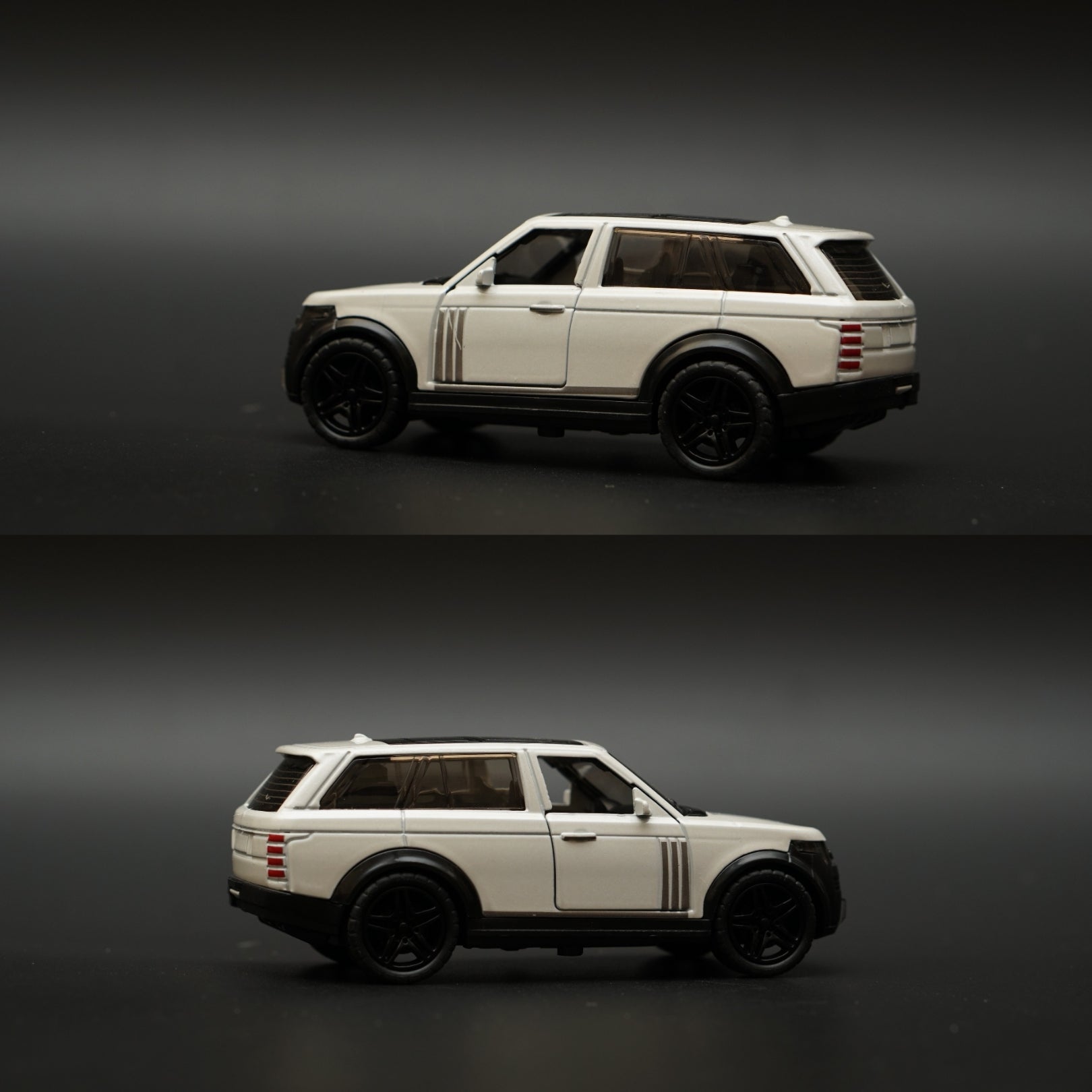 1:43 Range Rover Diecast (White) -  Kunju Vandi  
