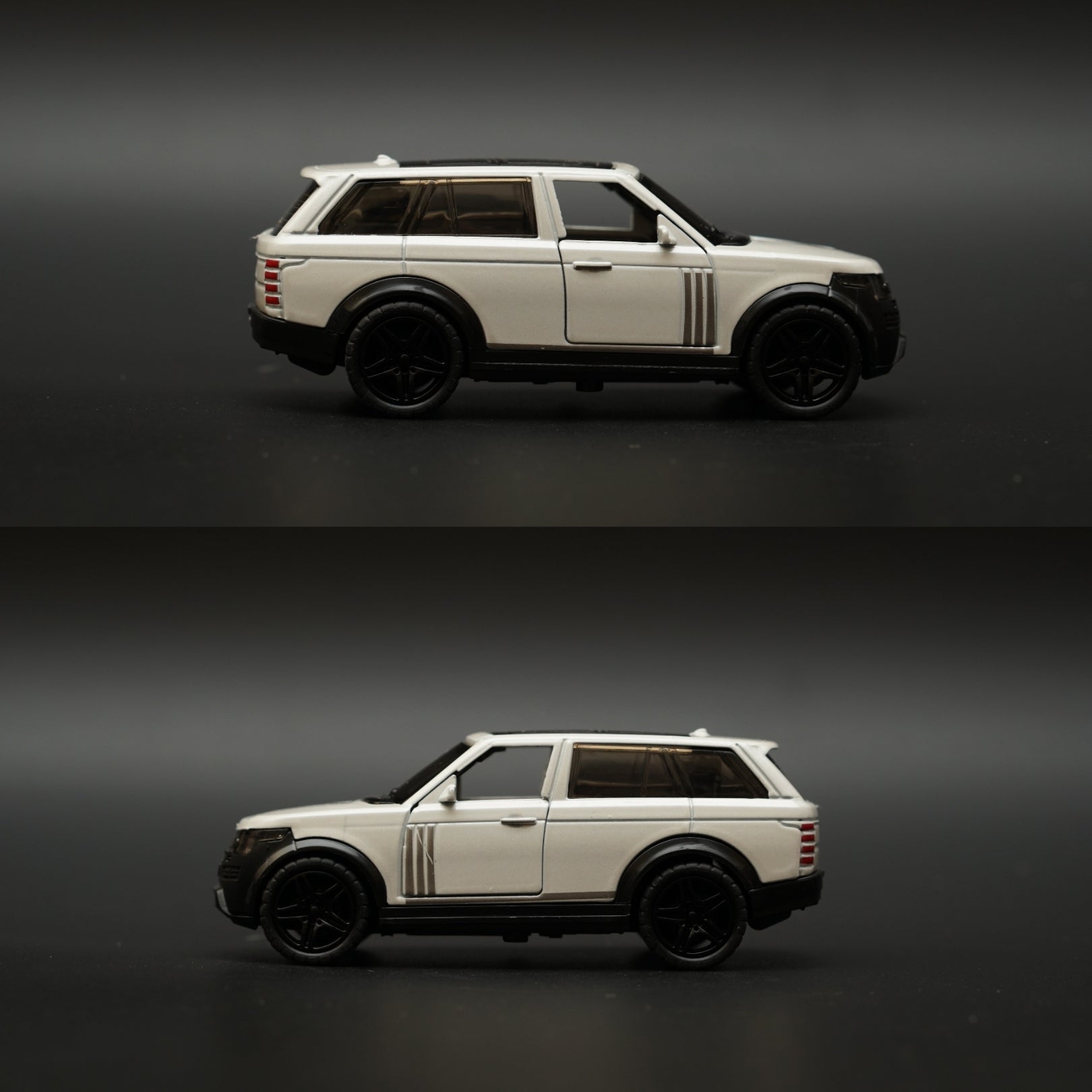 1:43 Range Rover Diecast (White) -  Kunju Vandi  