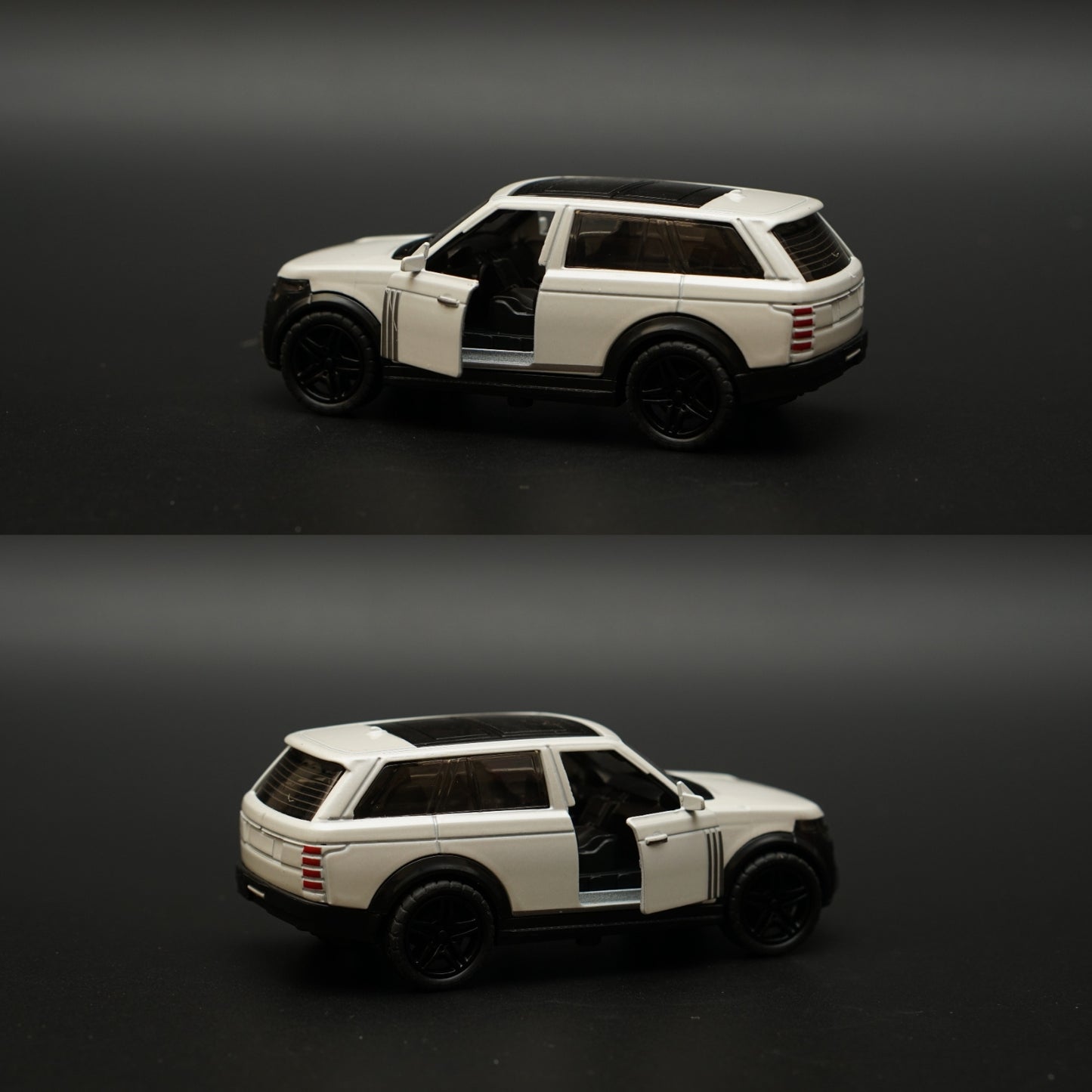 1:43 Range Rover Diecast (White) -  Kunju Vandi  