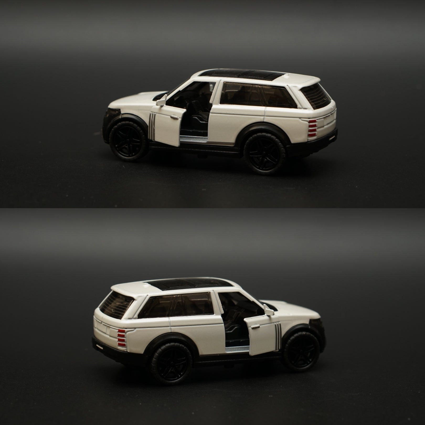 1:43 Range Rover Diecast (White) -  Kunju Vandi  