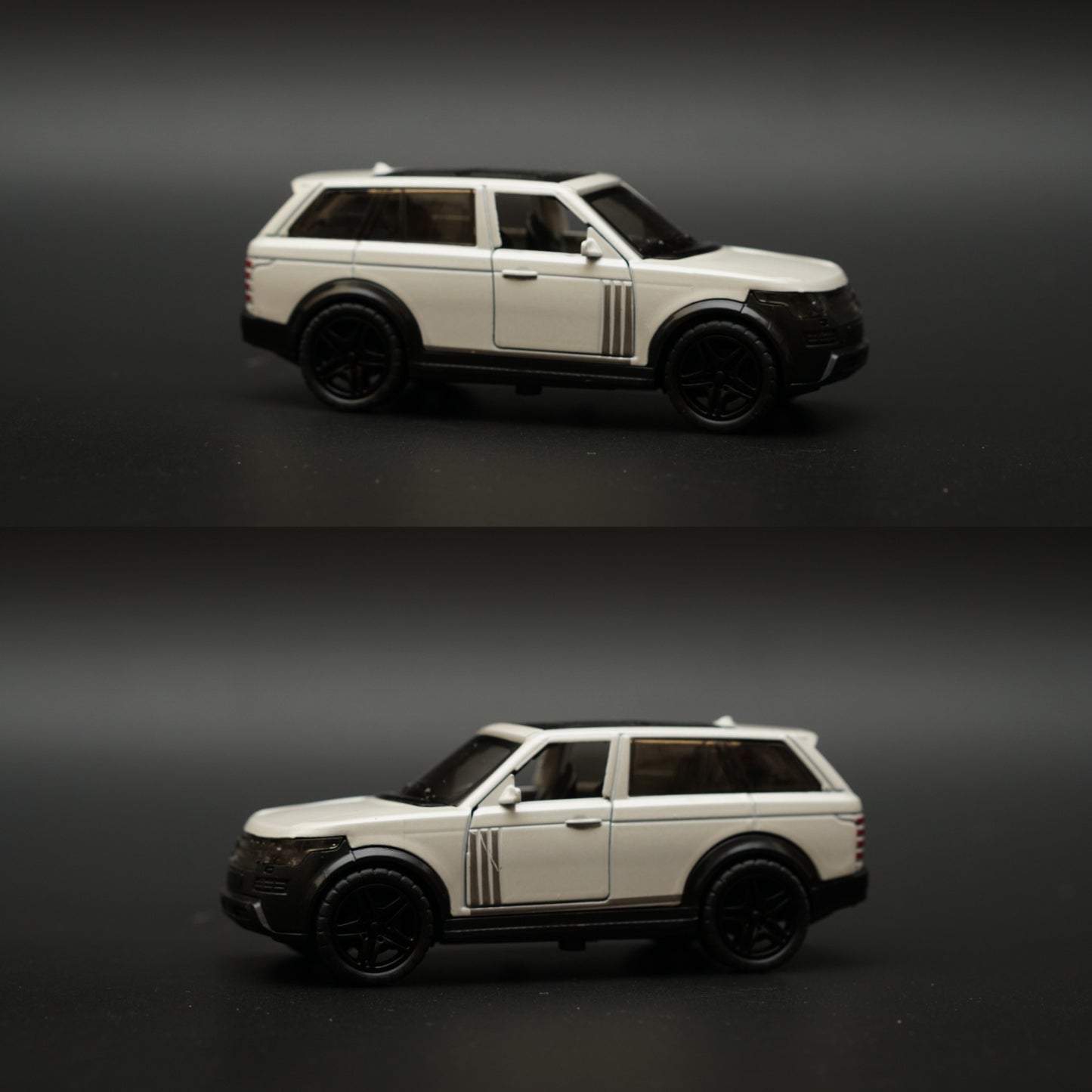 1:43 Range Rover Diecast (White) -  Kunju Vandi  