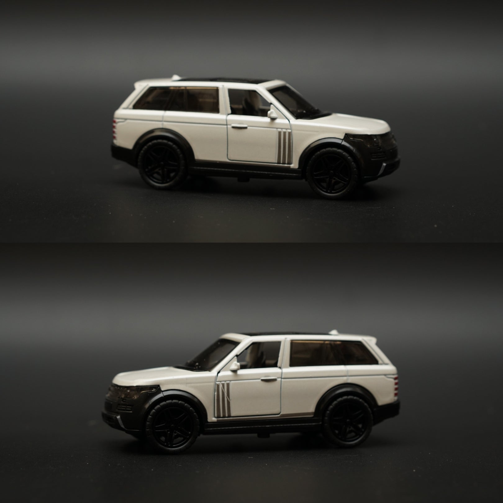 1:43 Range Rover Diecast (White) -  Kunju Vandi  