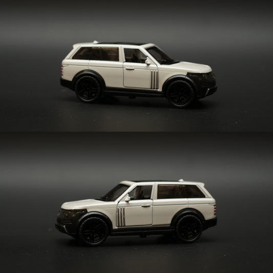 1:43 Range Rover Diecast (White) -  Kunju Vandi  