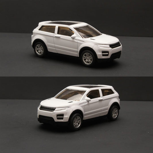 1:43 Range Rover Diecast White -  Kunju Vandi  