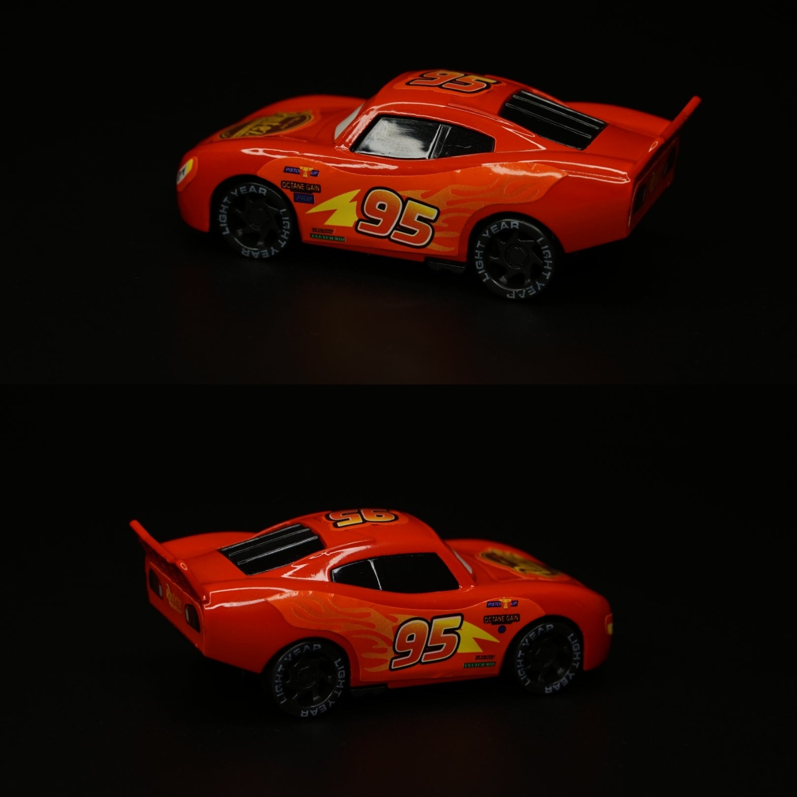 1:43 Scale Diecast Red 95 , Metal Body -  Kunju Vandi  