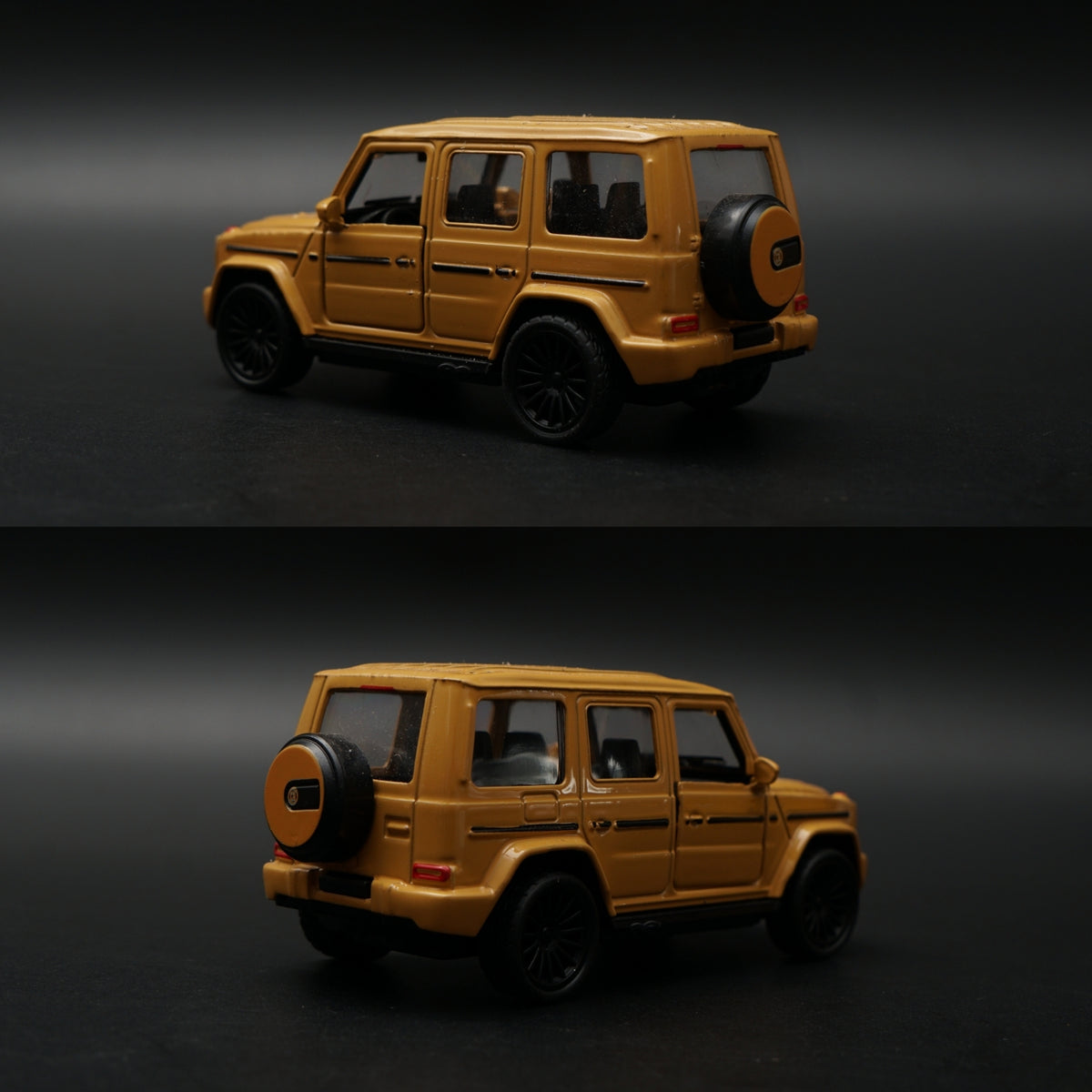 1:43 Scale Diecast SUV G-Wagon Style Model Car (Yellow) -  Kunju Vandi