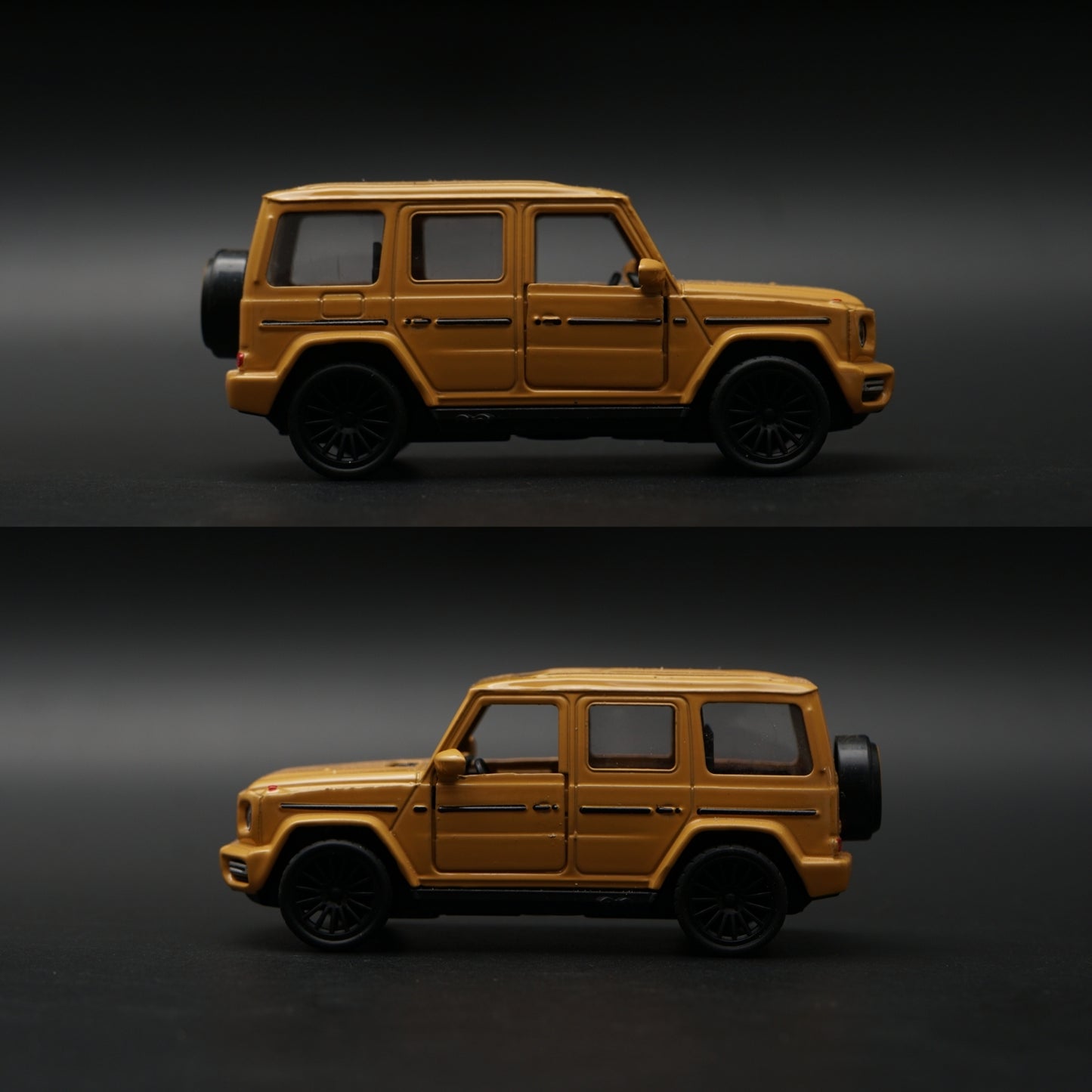 1:43 Scale Diecast SUV G-Wagon Style Model Car (Yellow) -  Kunju Vandi