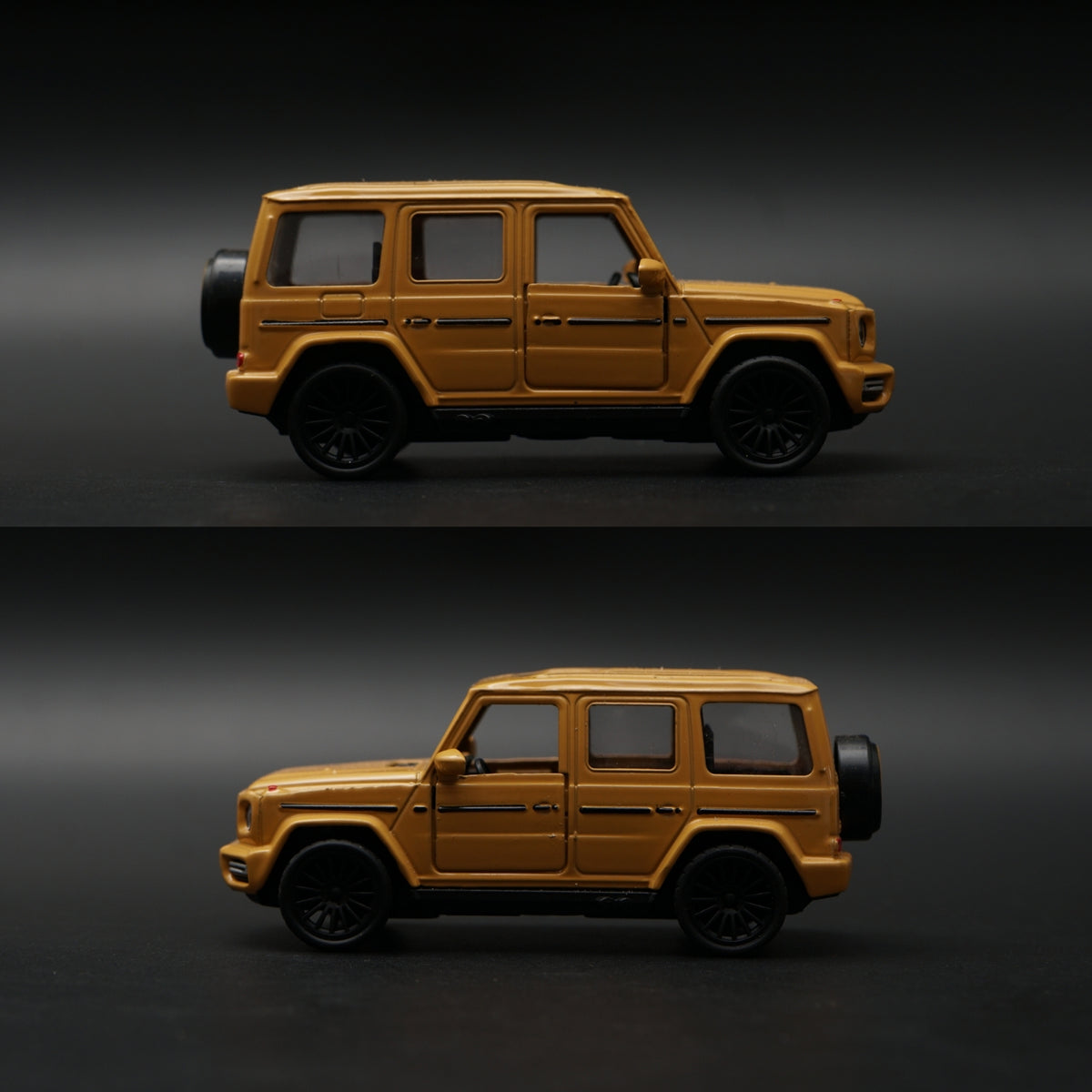 1:43 Scale Diecast SUV G-Wagon Style Model Car (Yellow) -  Kunju Vandi