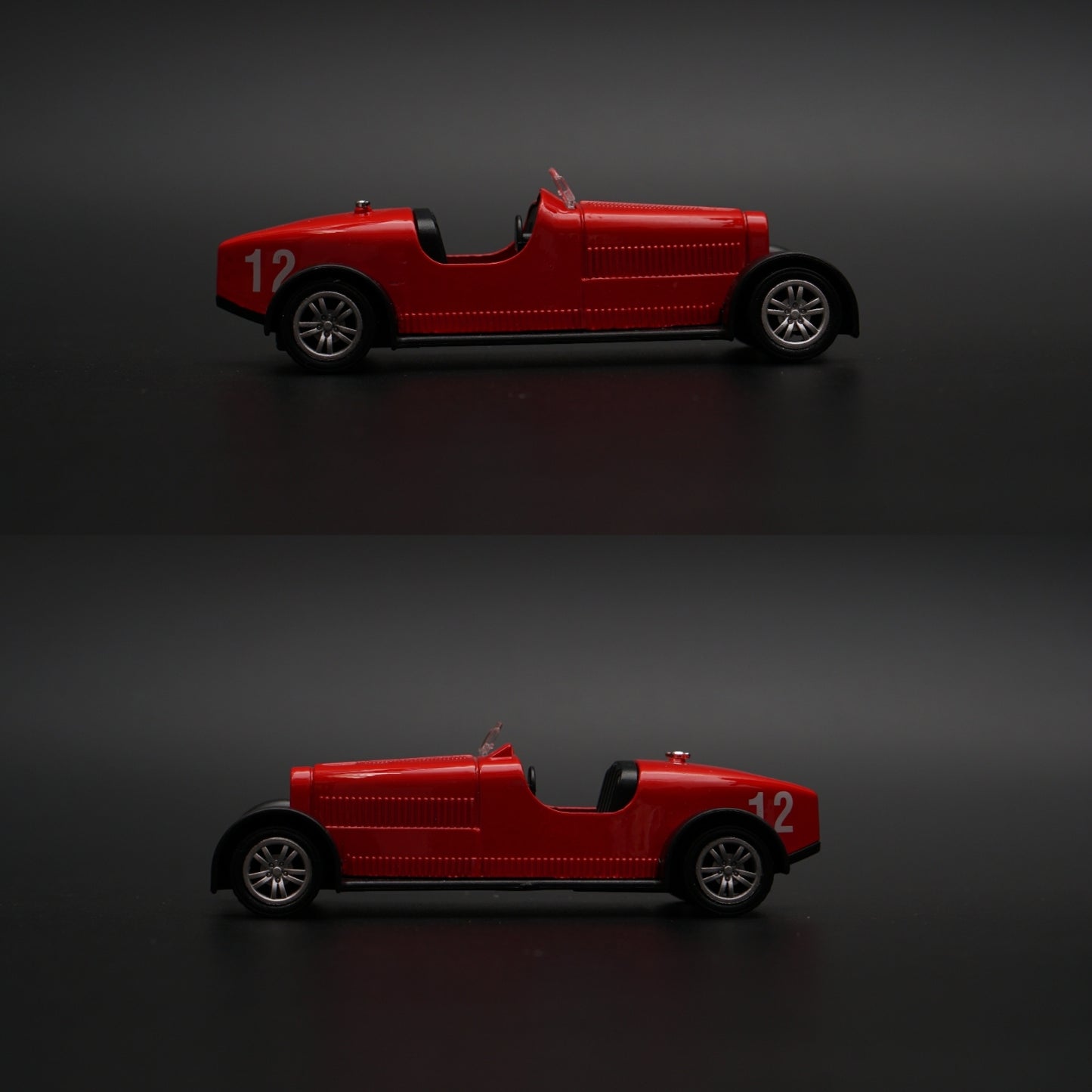 1:43 Vintage Car Red -  Kunju Vandi  