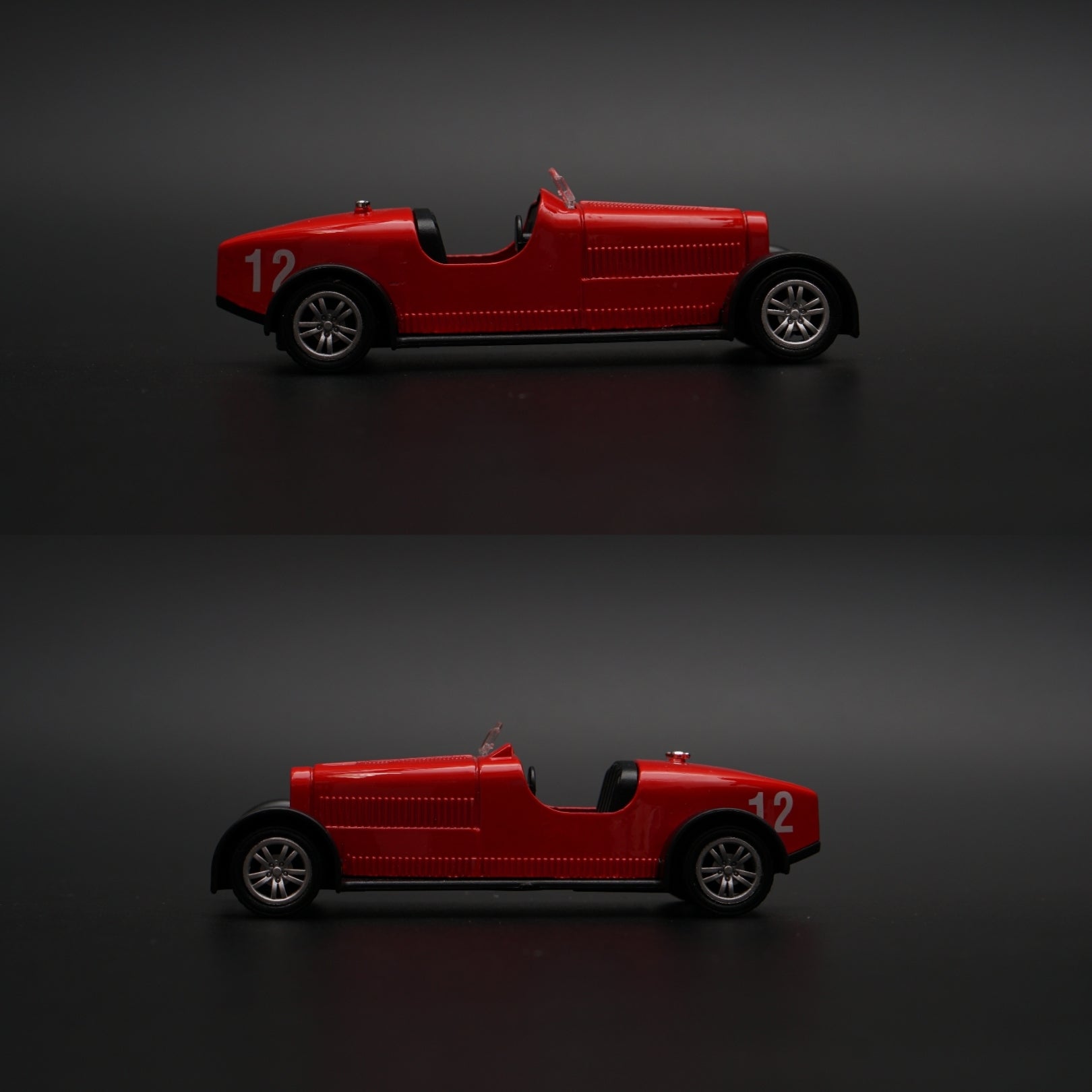 1:43 Vintage Car Red -  Kunju Vandi  