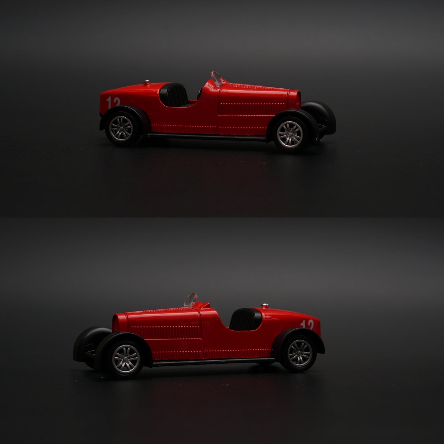 1:43 Vintage Car Red -  Kunju Vandi  