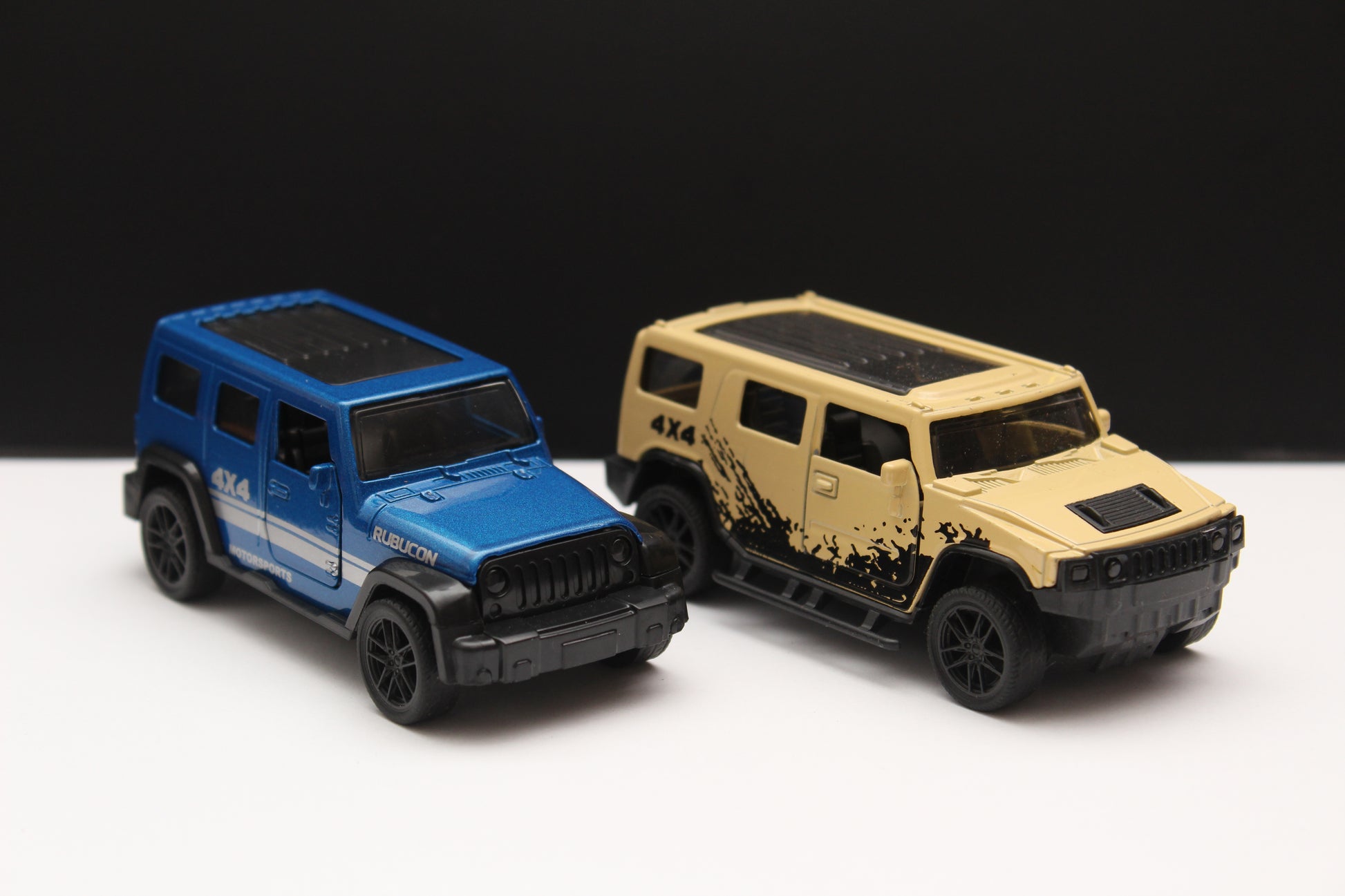 1:43 Wrangler , Hummer Diecast Combo -  Kunju Vandi  
