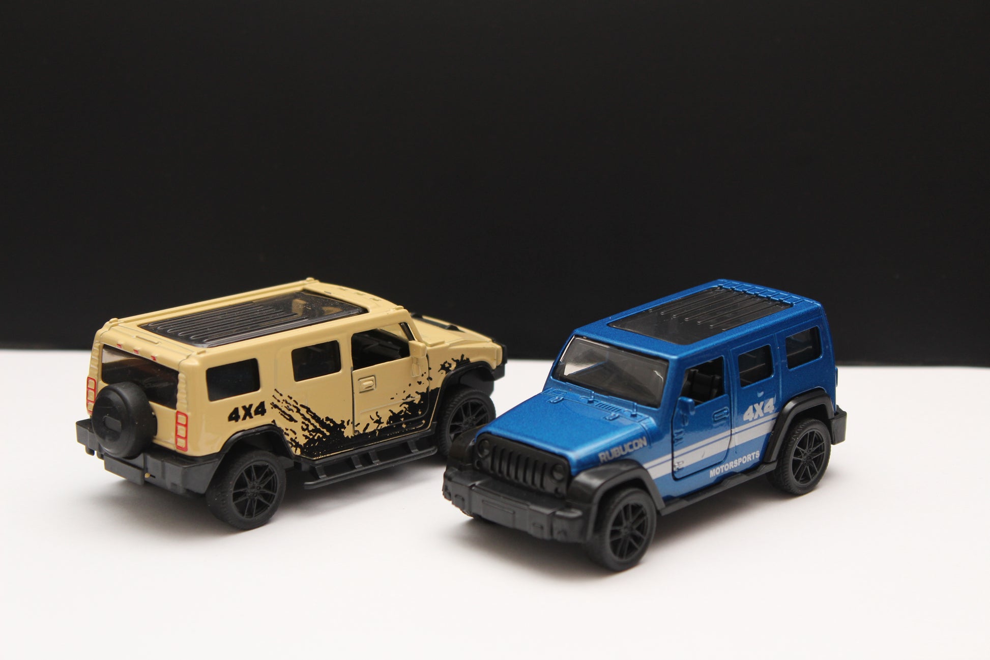 1:43 Wrangler , Hummer Diecast Combo -  Kunju Vandi  