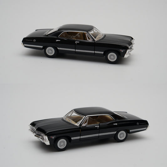 1:43 kinsmart 1967 Chevrolet Impala (Black) -  Kunju Vandi  