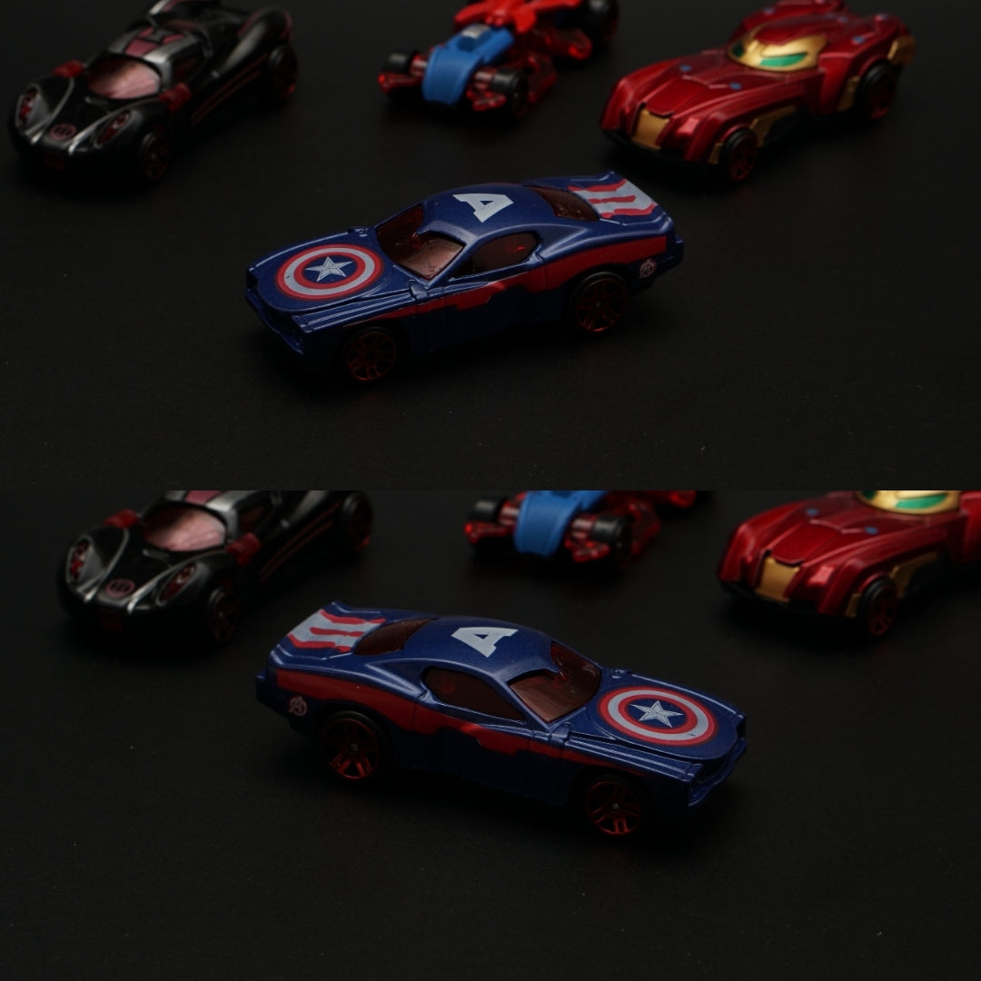 1:64 4 Pcs Diecast Combo -  Kunju Vandi  