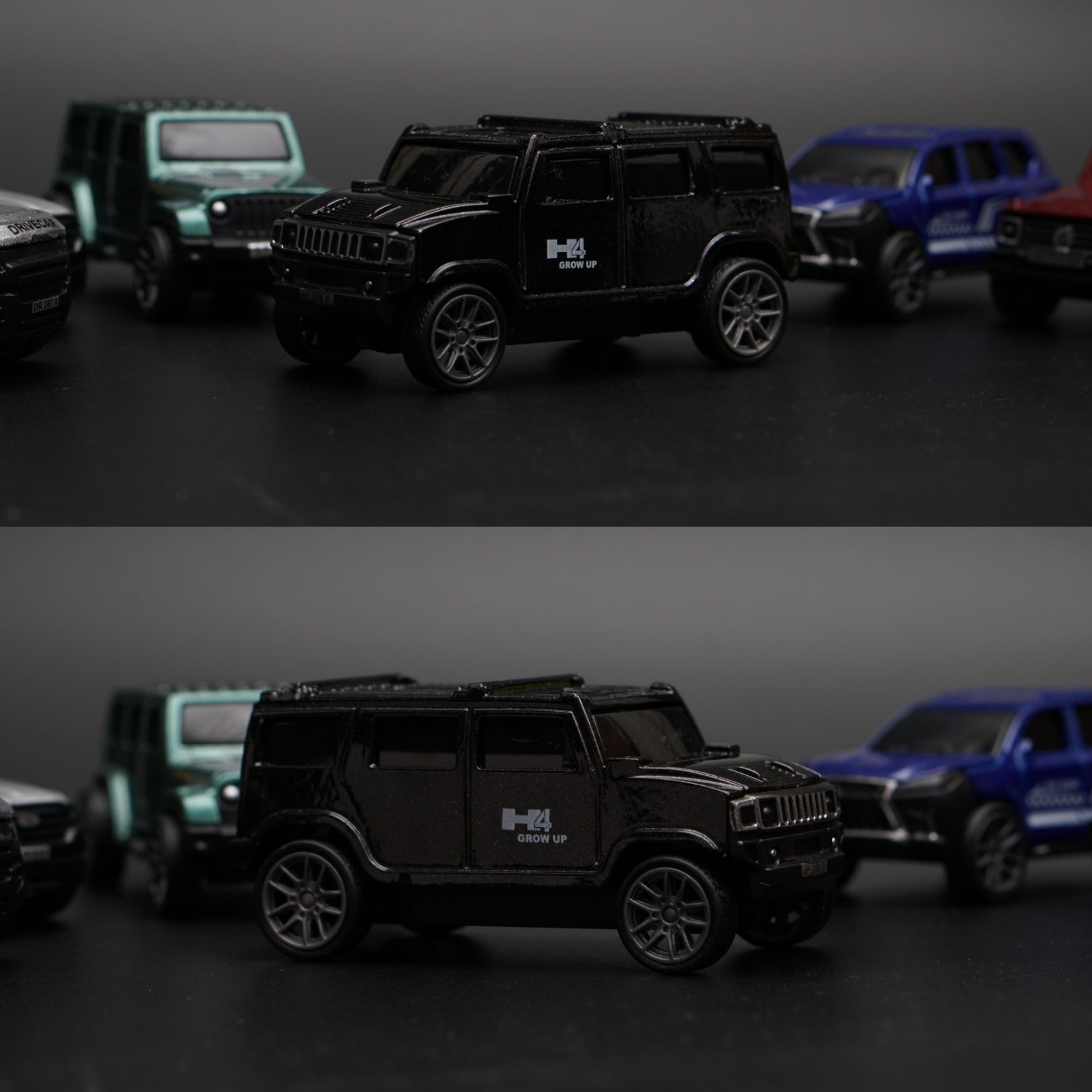 1:64 6Pcs SUV Cars Diecast Combo -  Kunju Vandi  