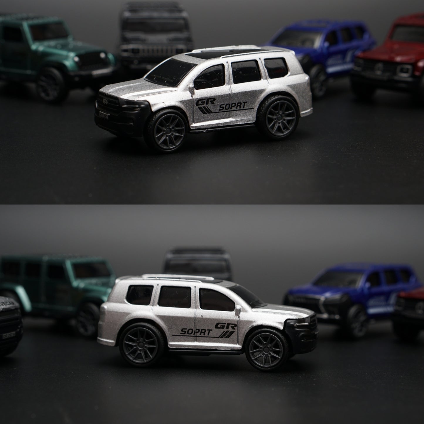 1:64 6Pcs SUV Cars Diecast Combo -  Kunju Vandi  