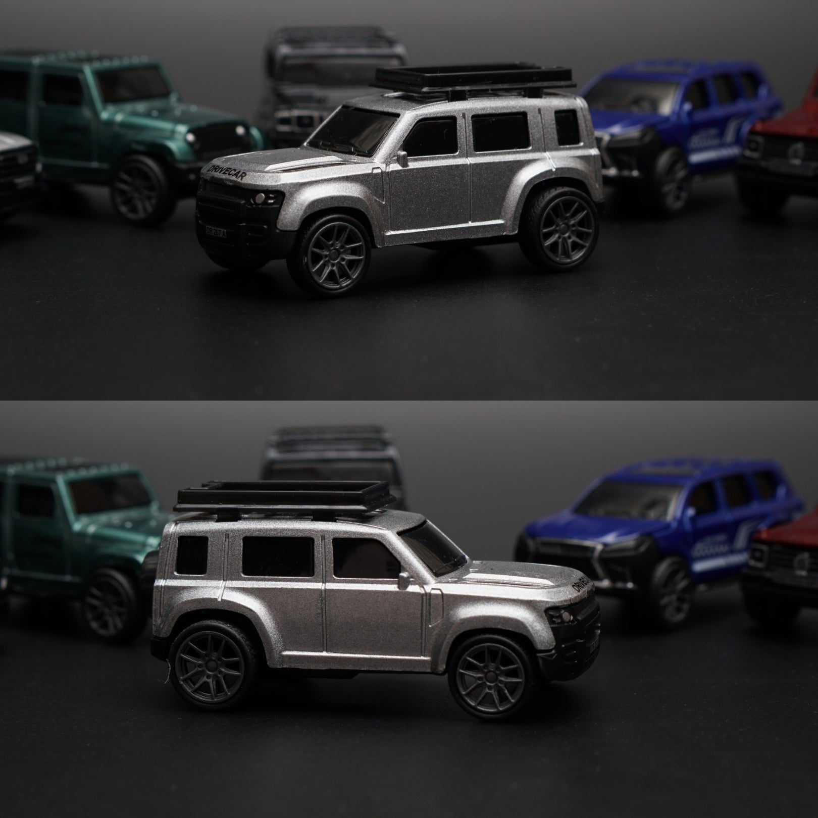 1:64 6Pcs SUV Cars Diecast Combo -  Kunju Vandi  
