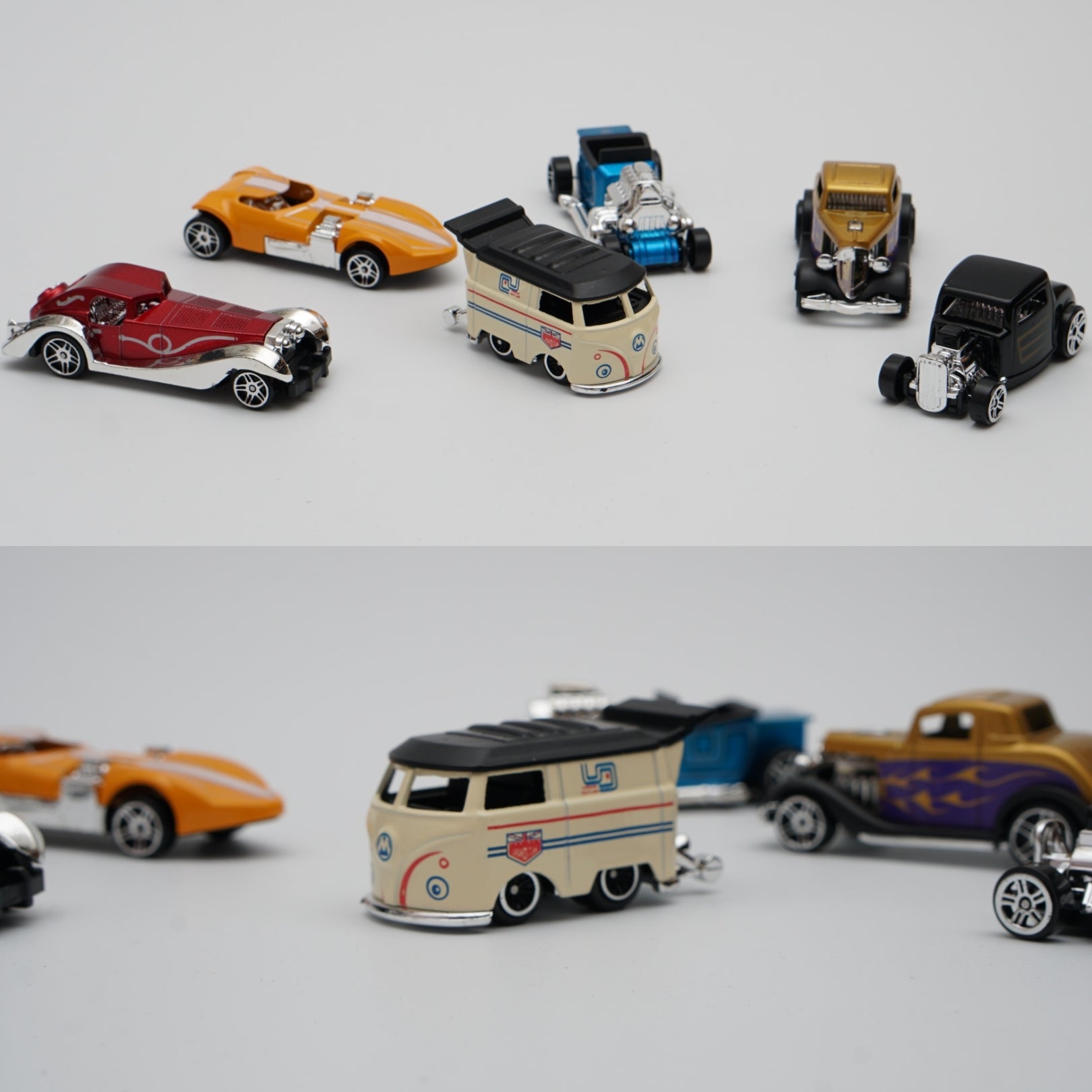 1:64 6Pcs Vintage Cars Diecast Combo -  Kunju Vandi  