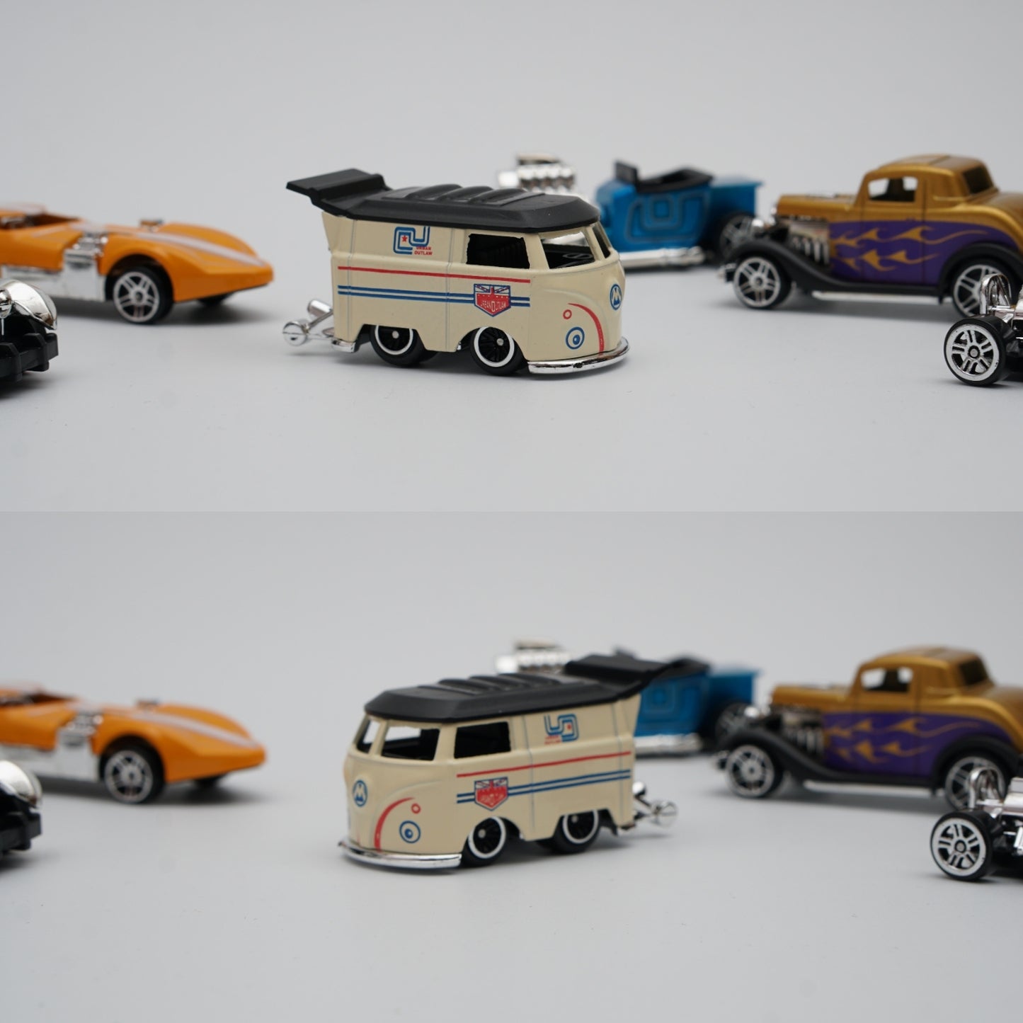 1:64 6Pcs Vintage Cars Diecast Combo -  Kunju Vandi  